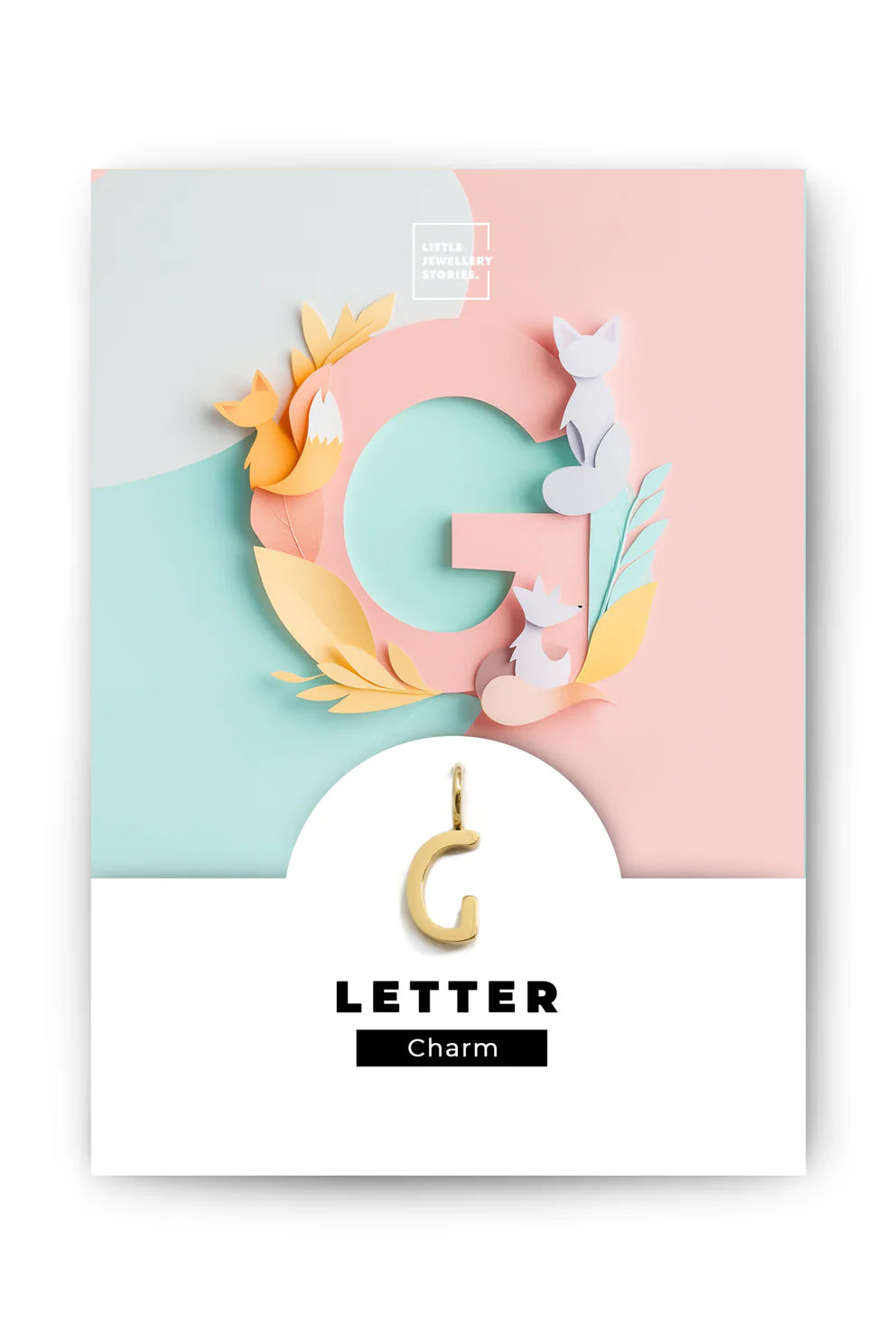 Kette Charm Letter LJS