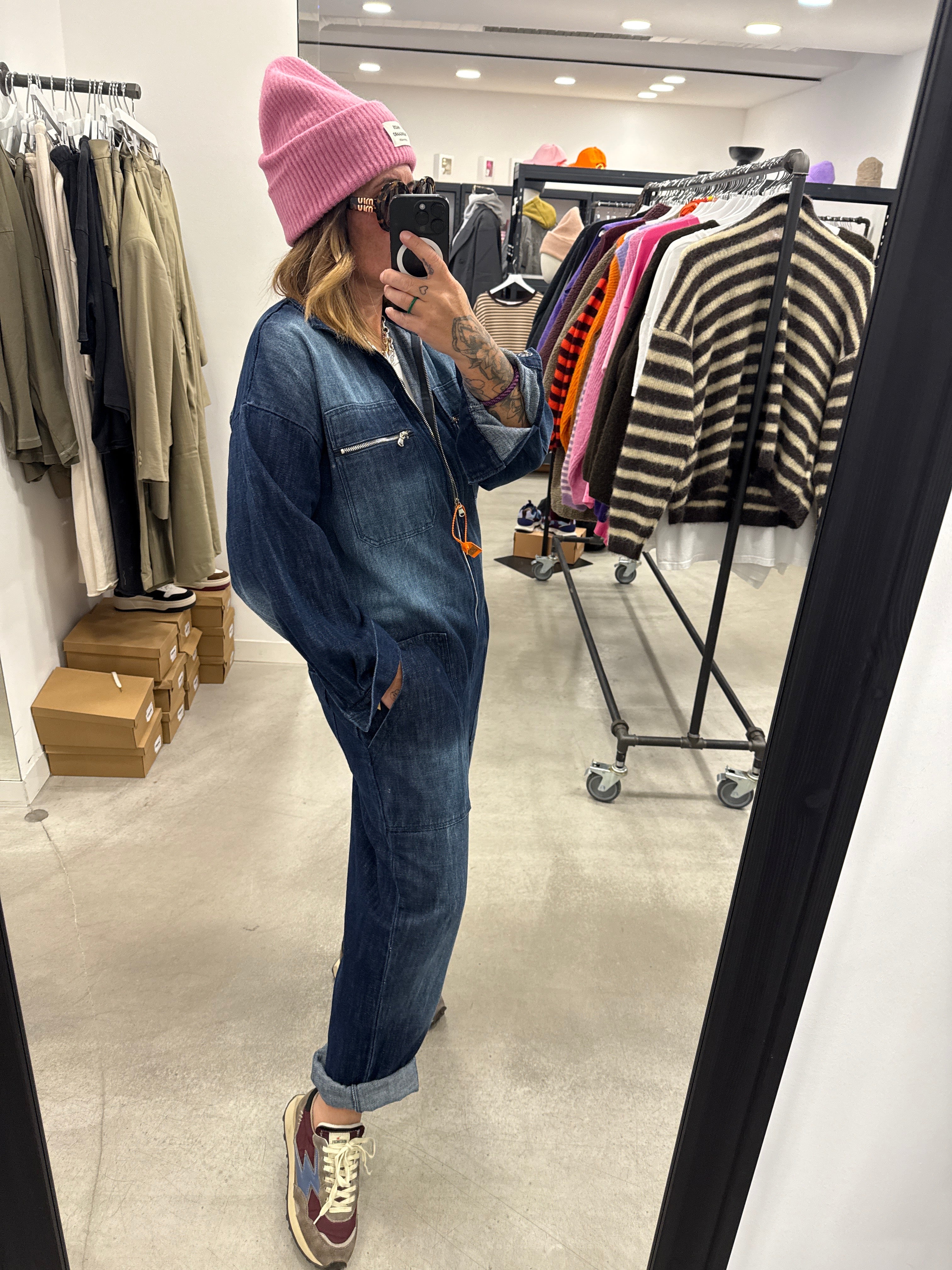 Hose Anzug Denim
