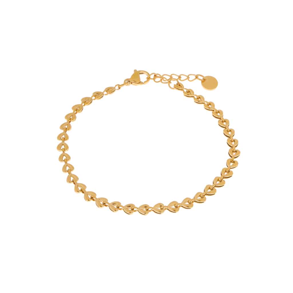 Label KIKI Baby shell bracelet gold