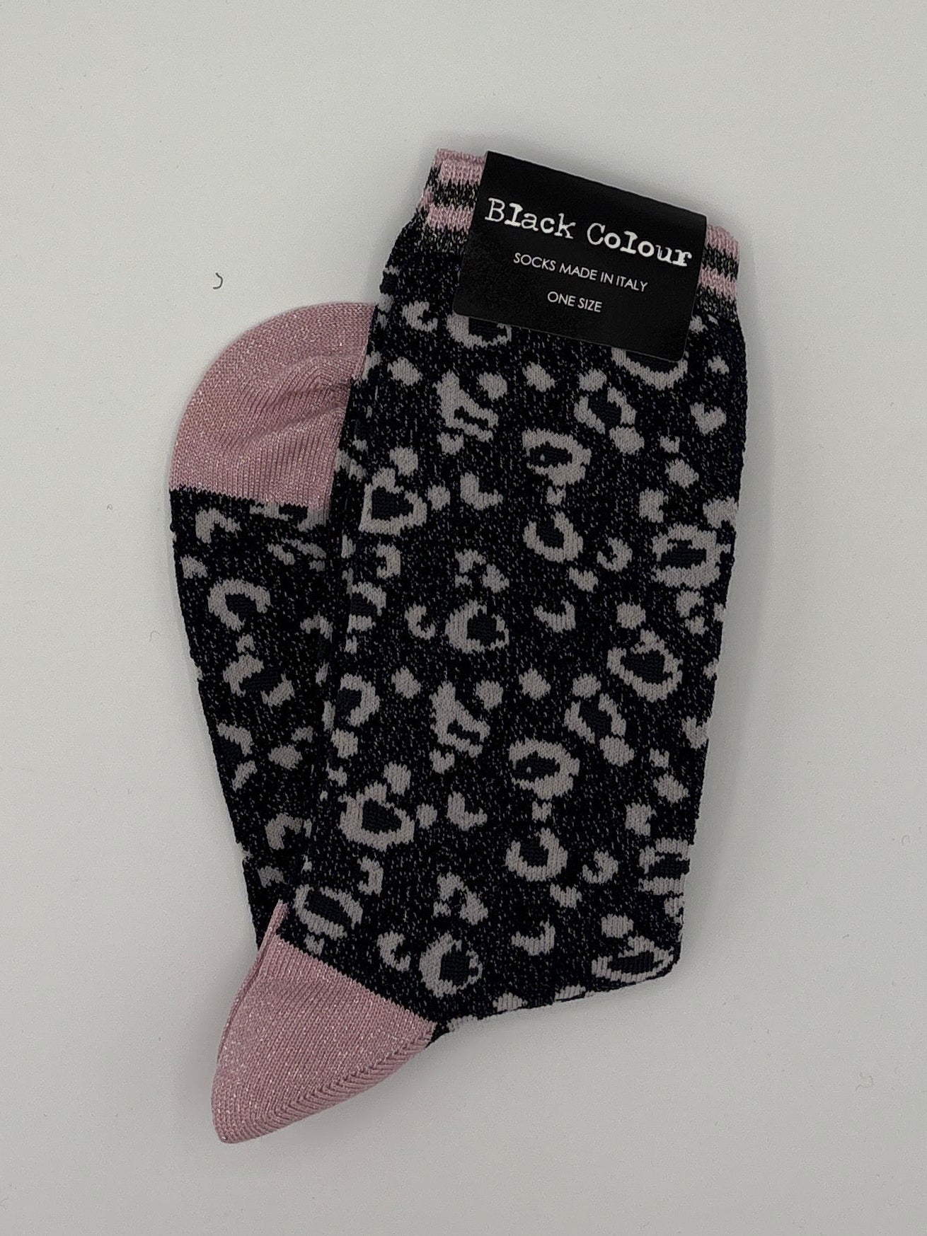 Socken Black Colour Leo