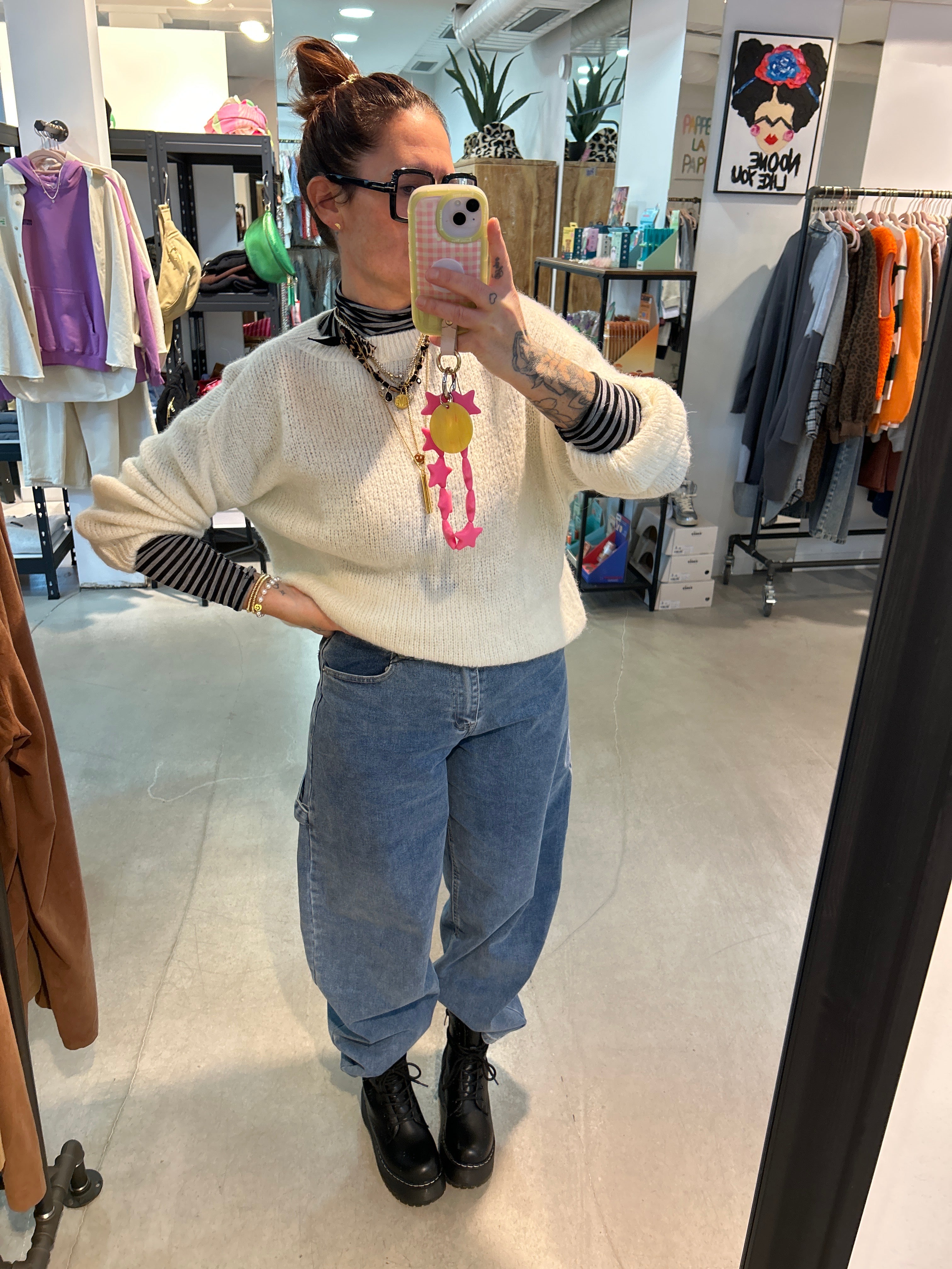 Pullover Basic roundneck