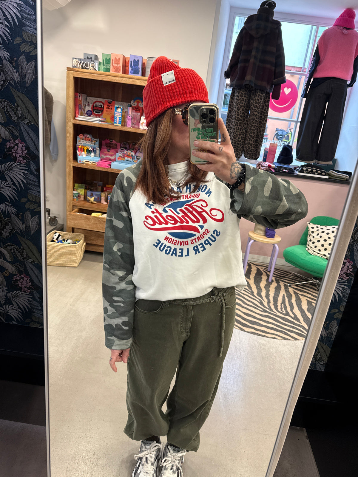 Longsleeve Athletic camou