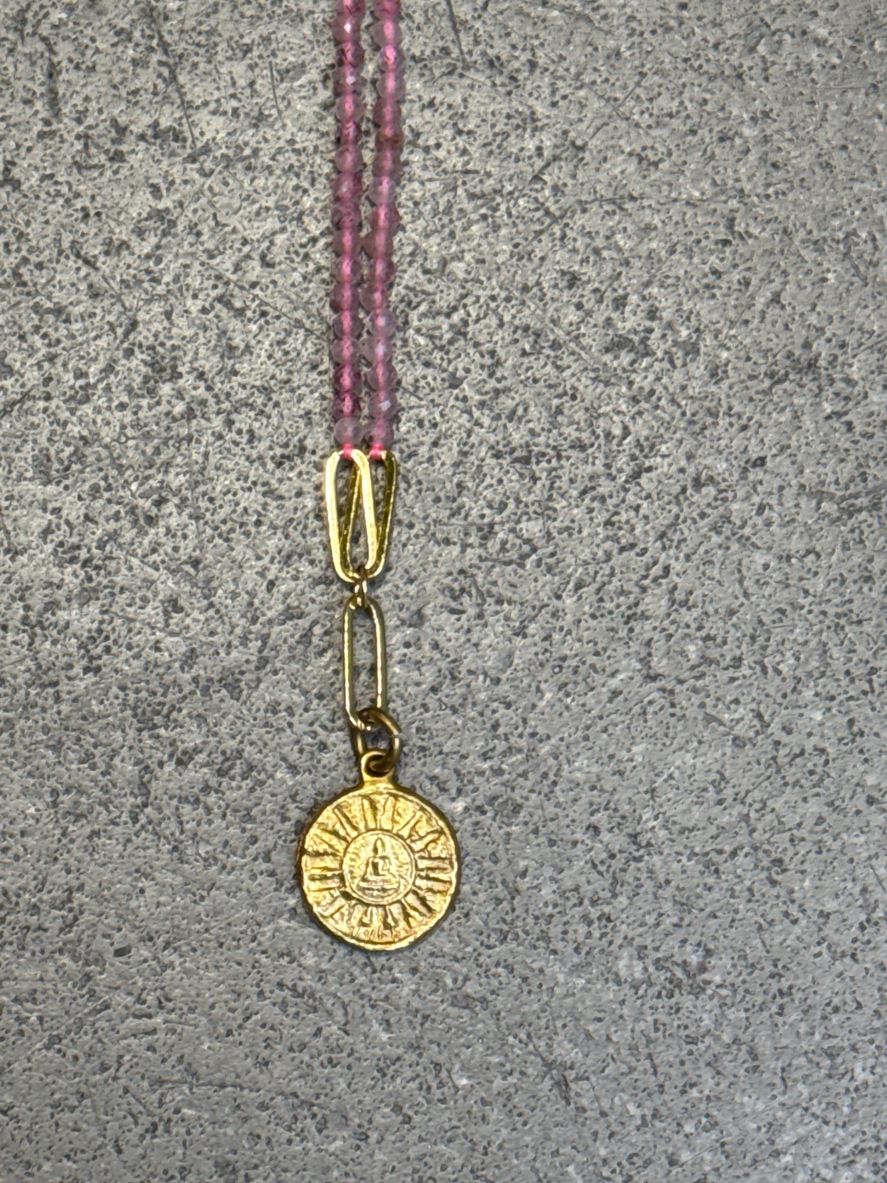 Kette Quarz Buddha