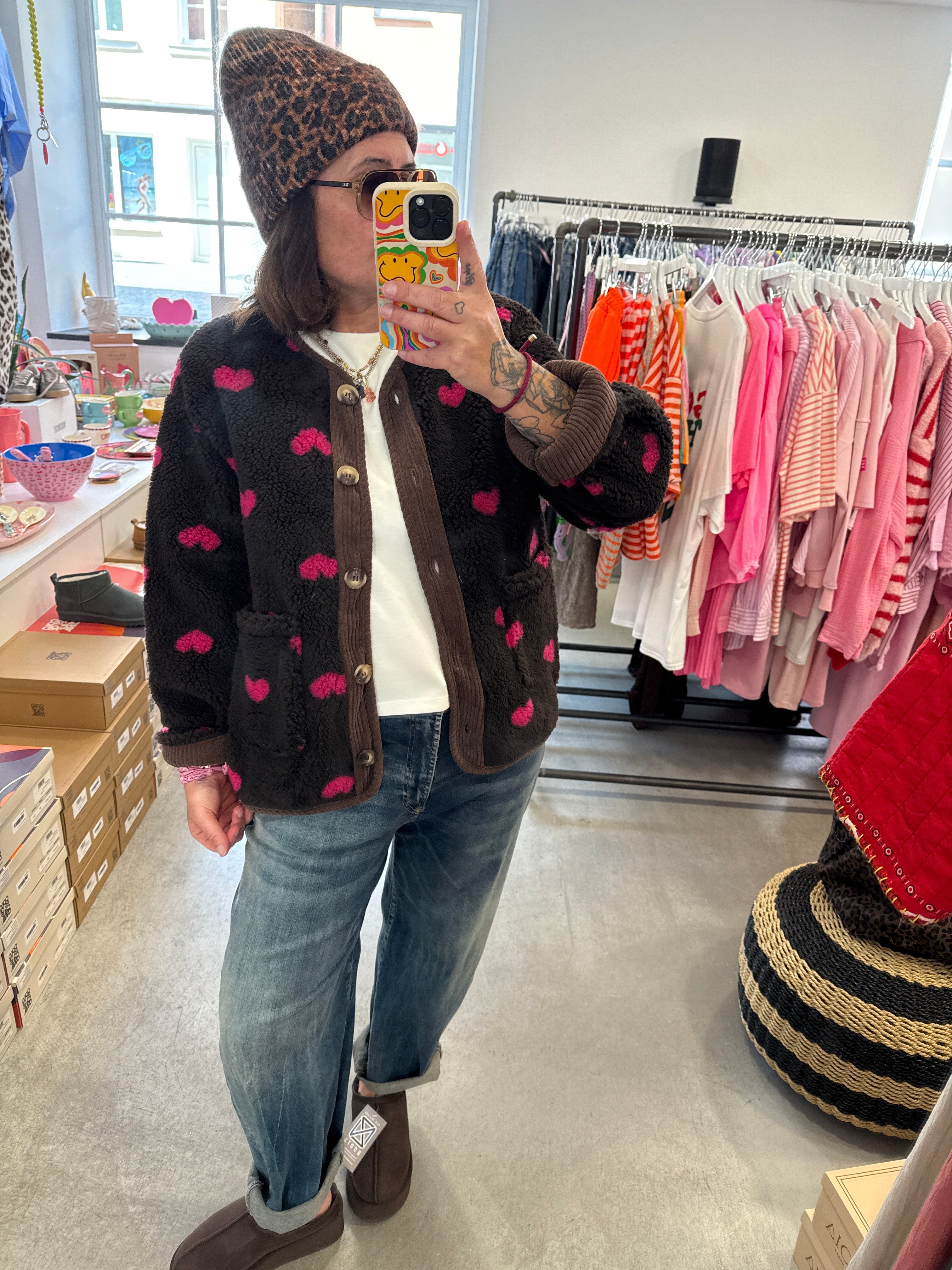 Jacke Teddy Heart