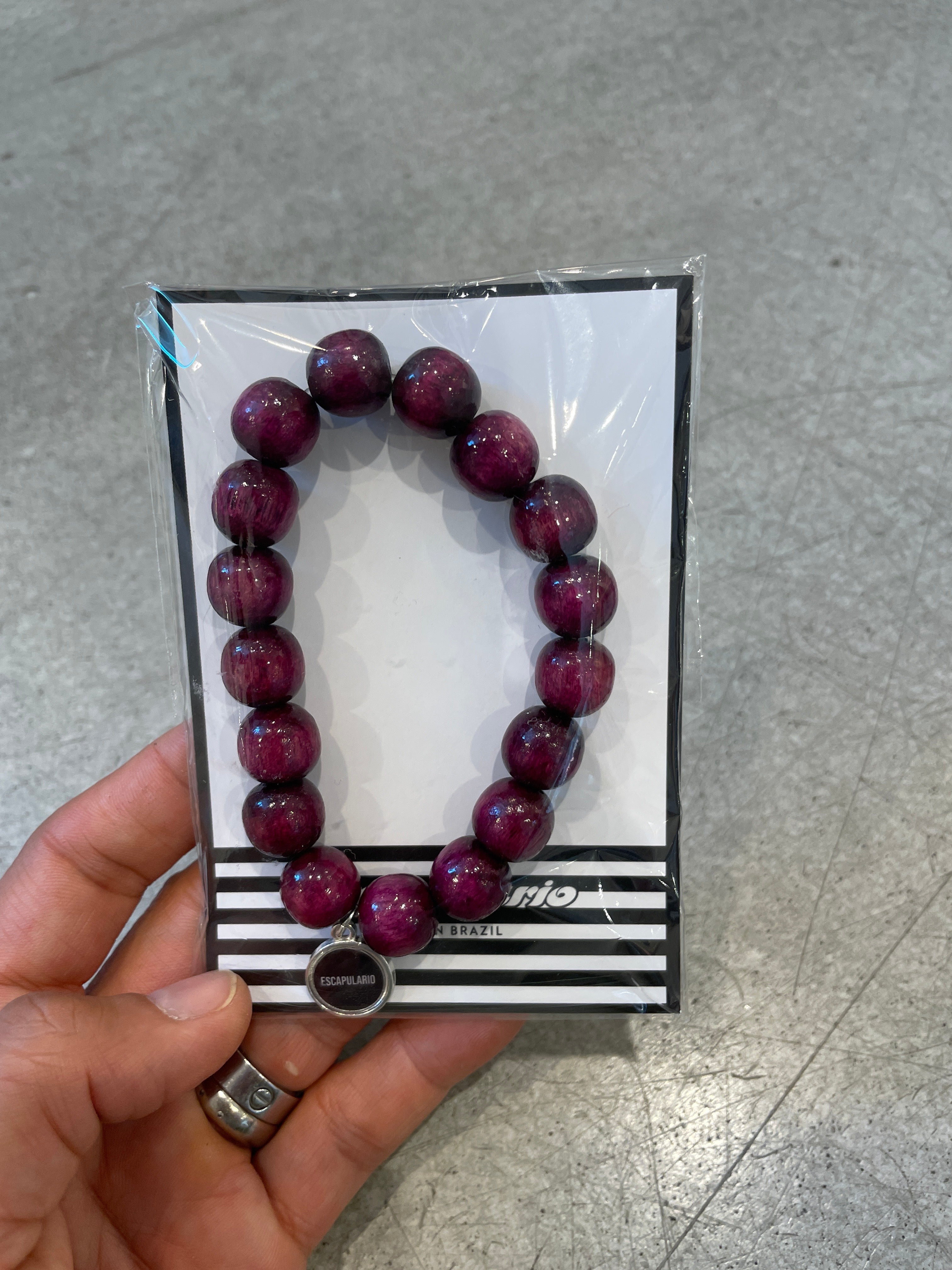 Armband Holzperle