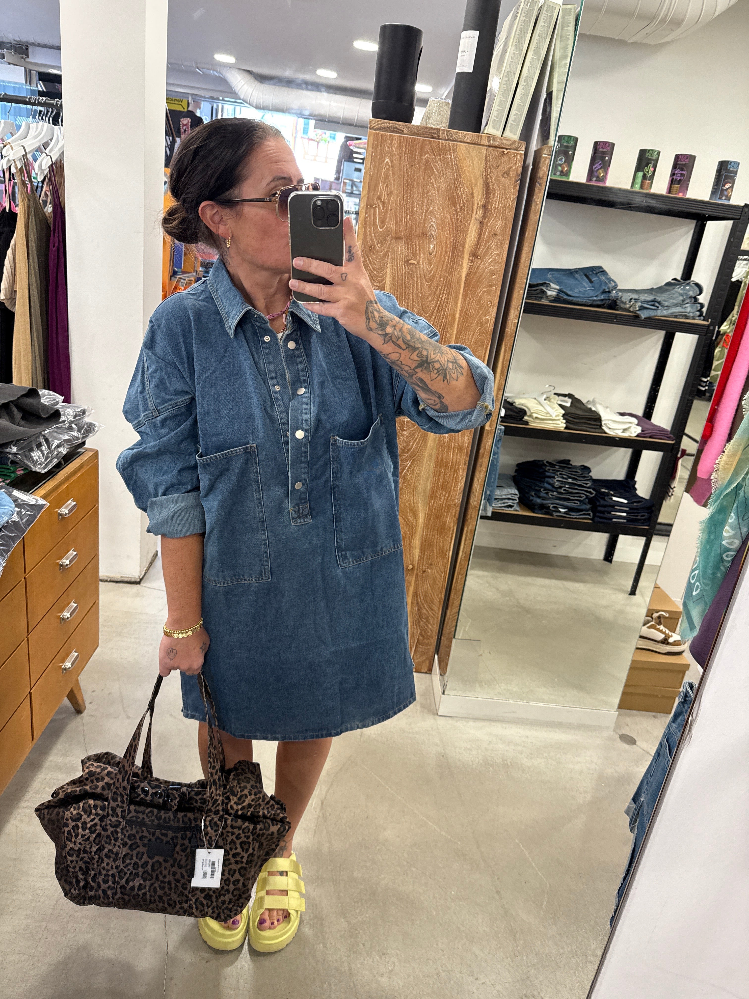 Kleid Denim