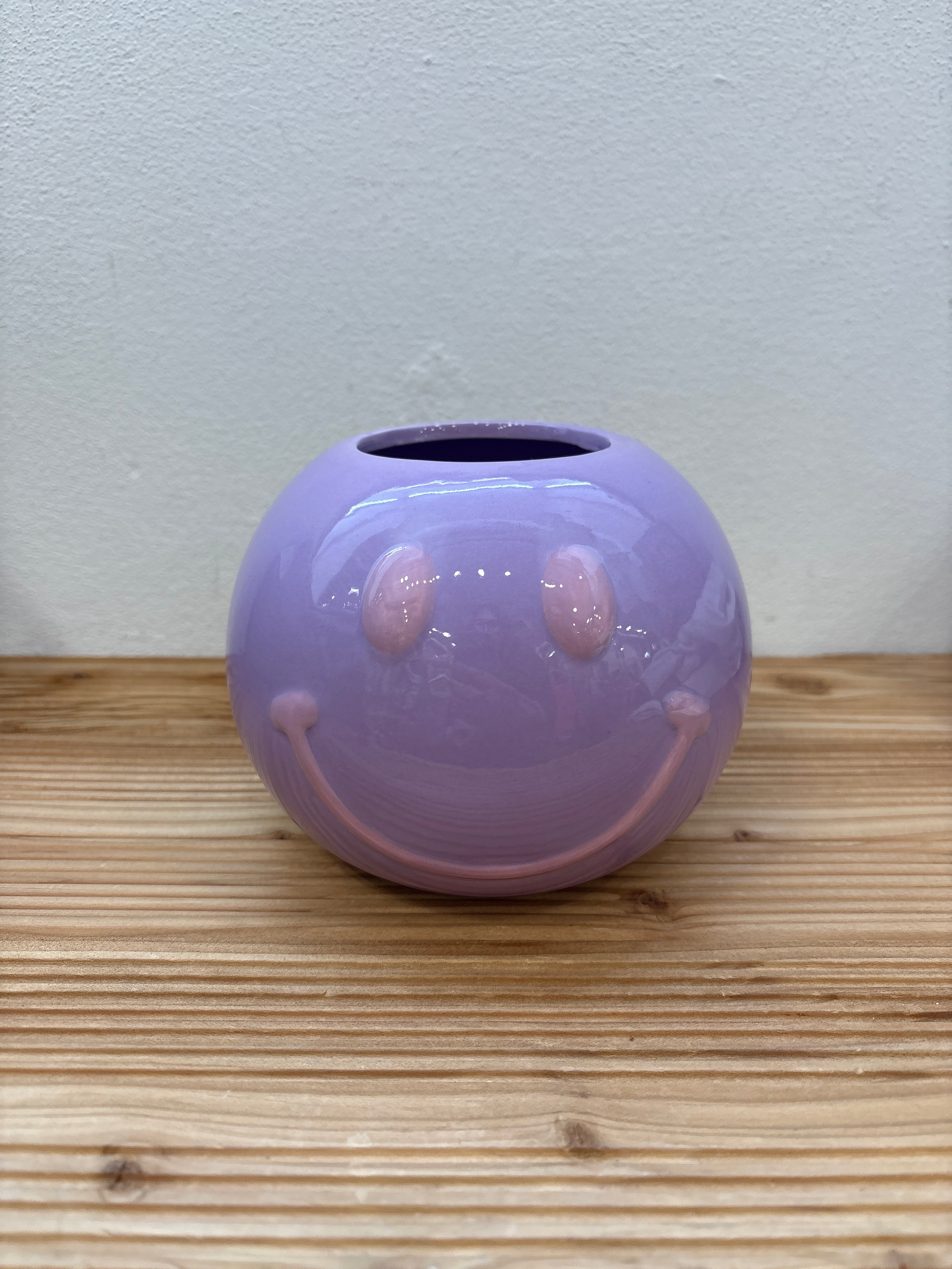 Vase smiley small