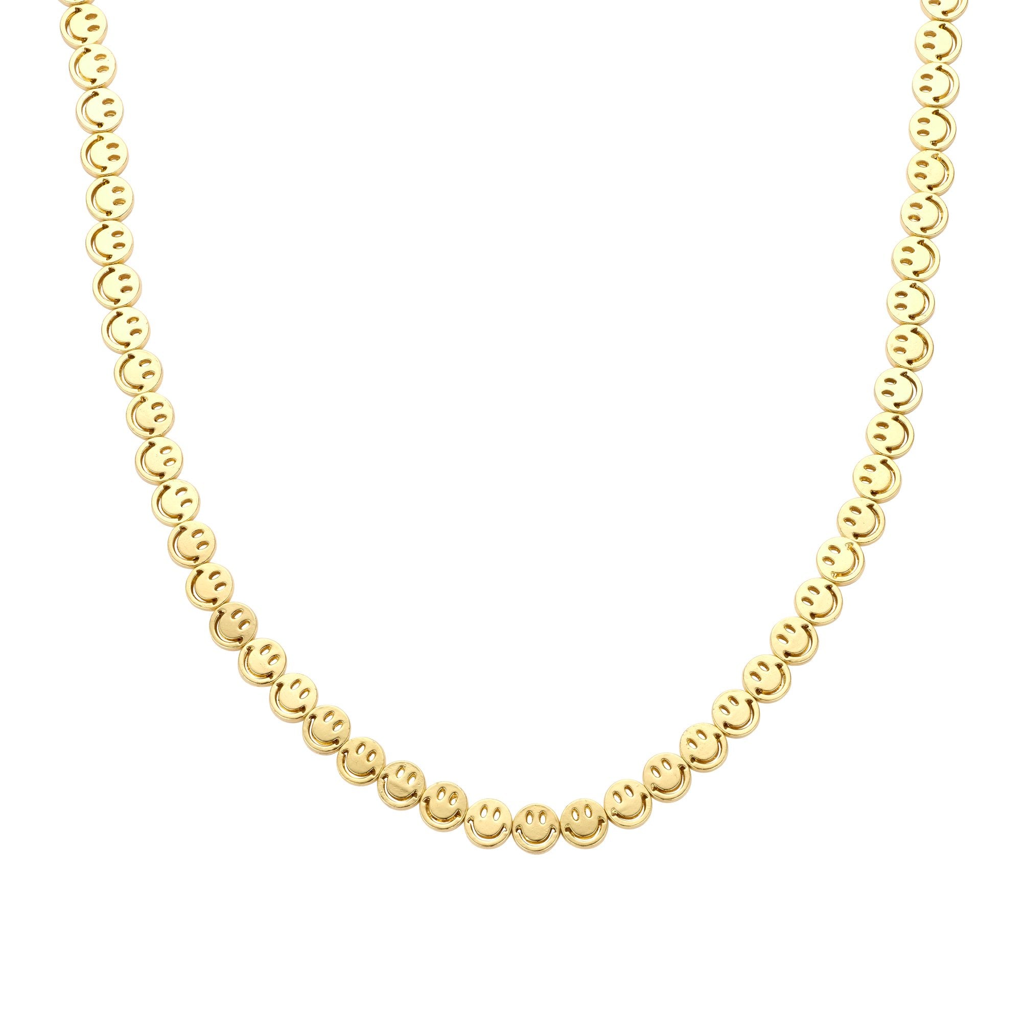 Kette Smiley Gold Big