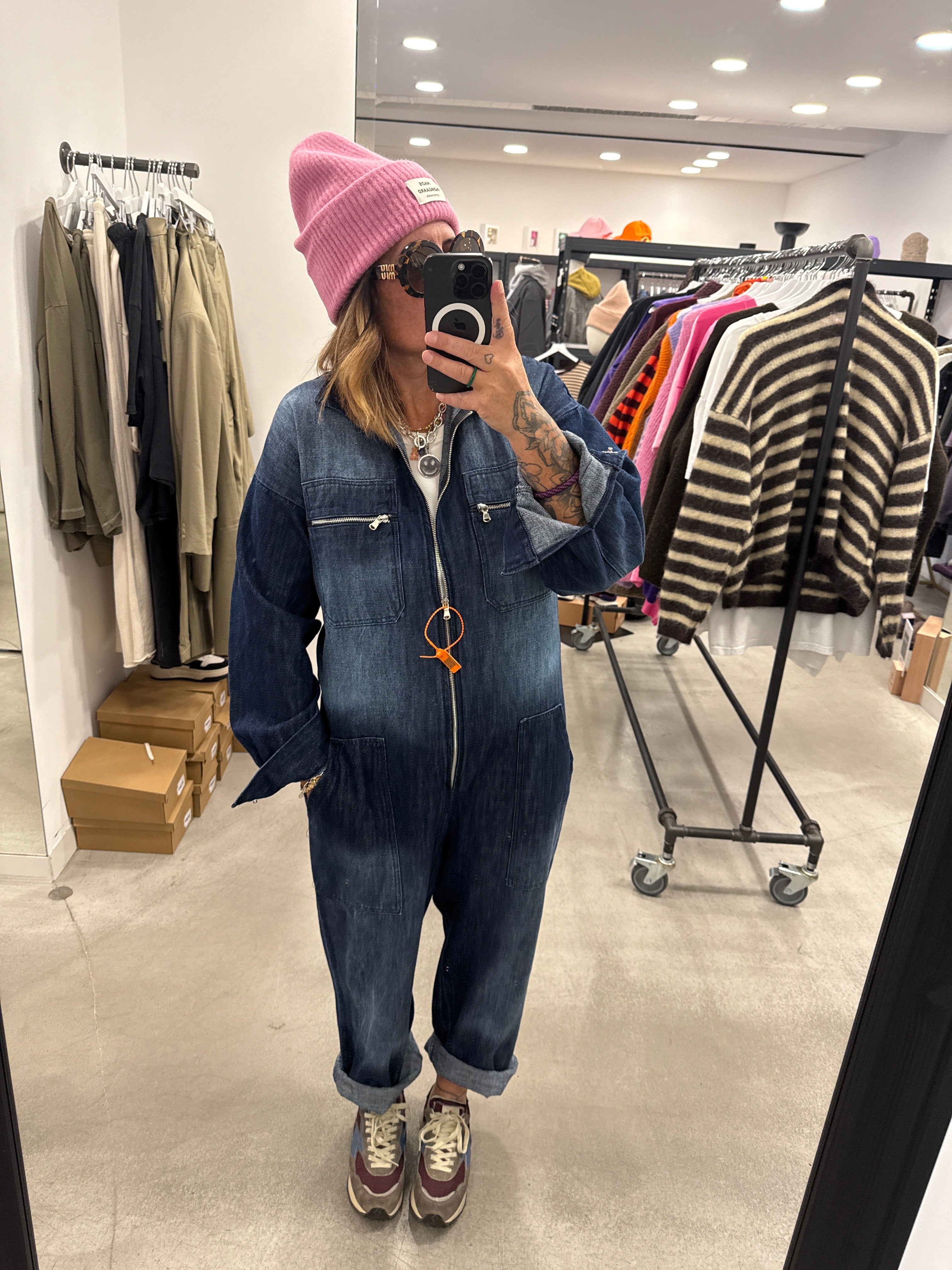 Hose Anzug Denim