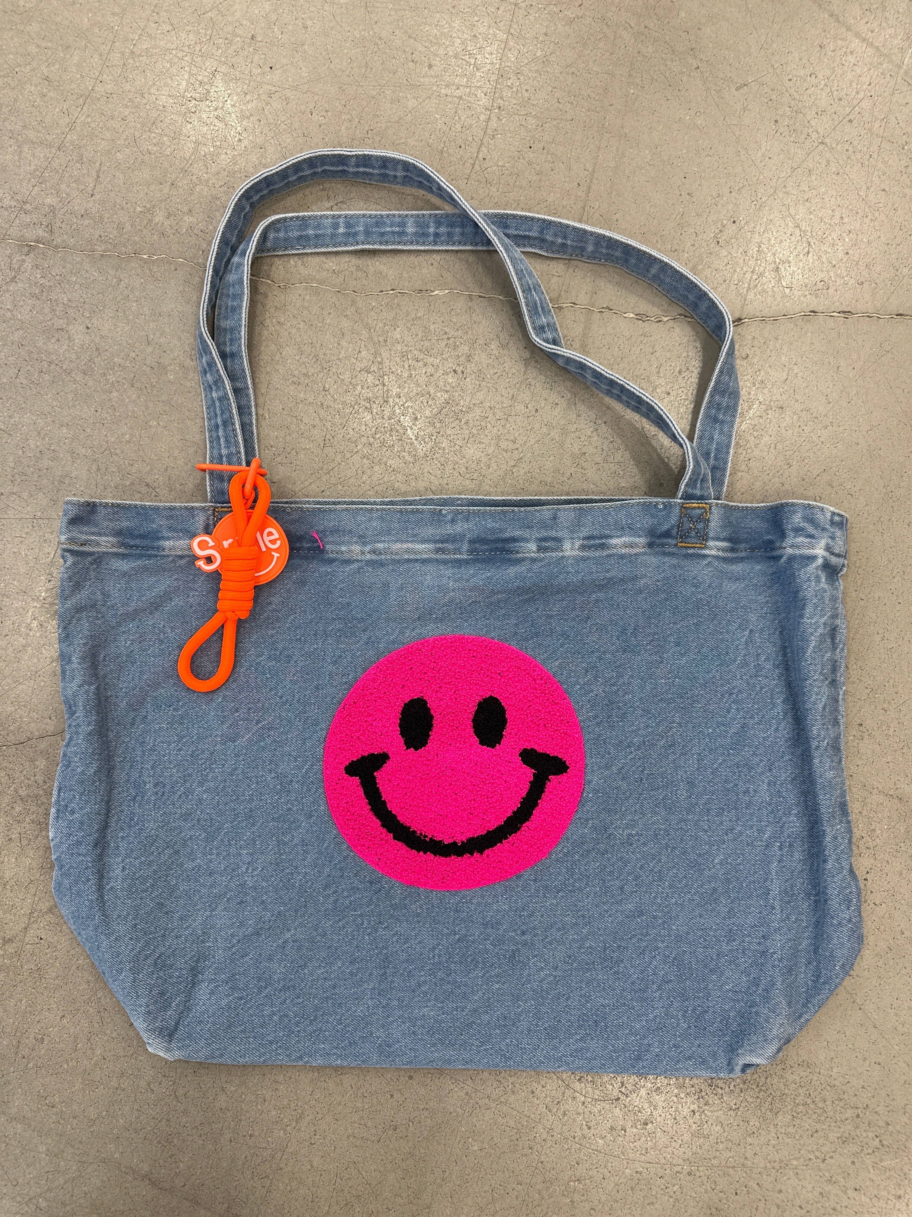 Tasche Denim Smiley