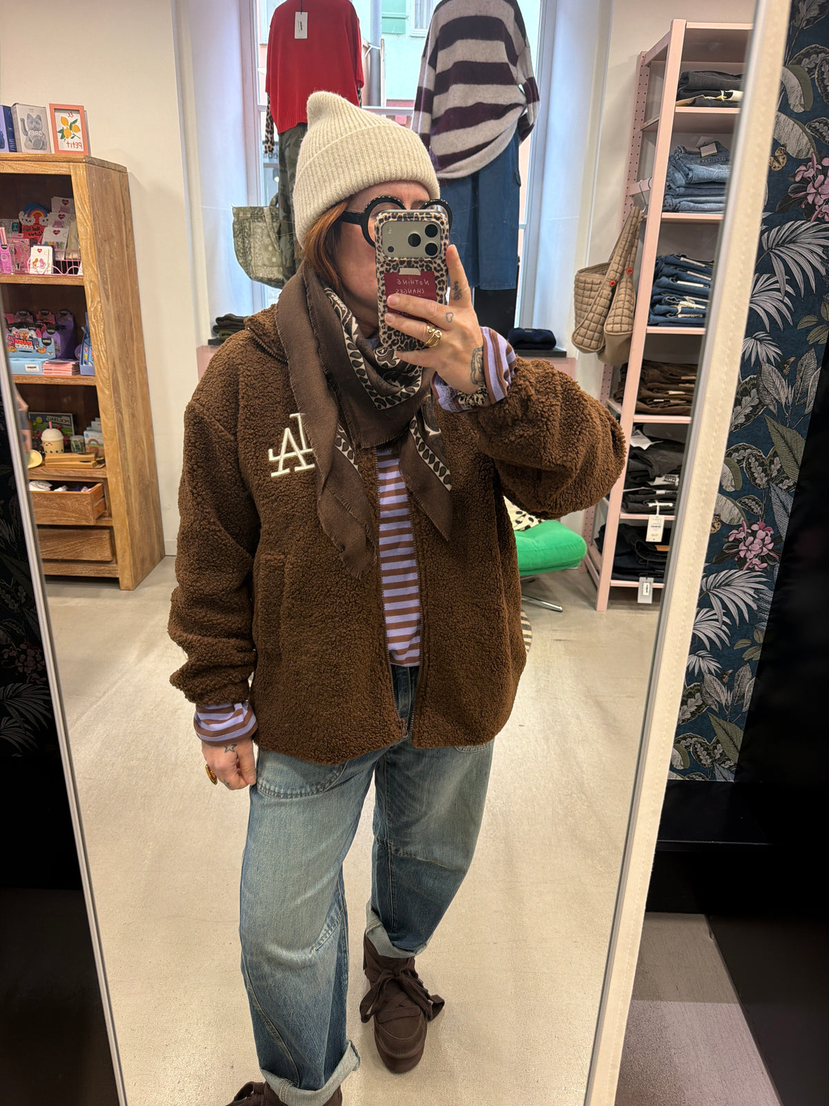 Jacke LA Teddy