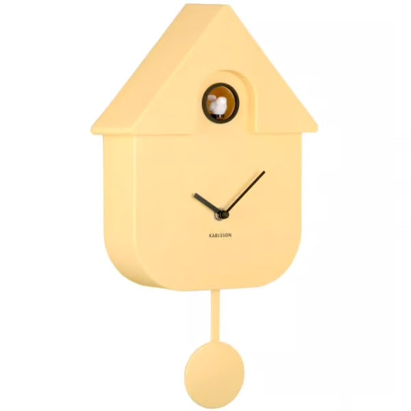 Karlsson Wanduhr light Yellow