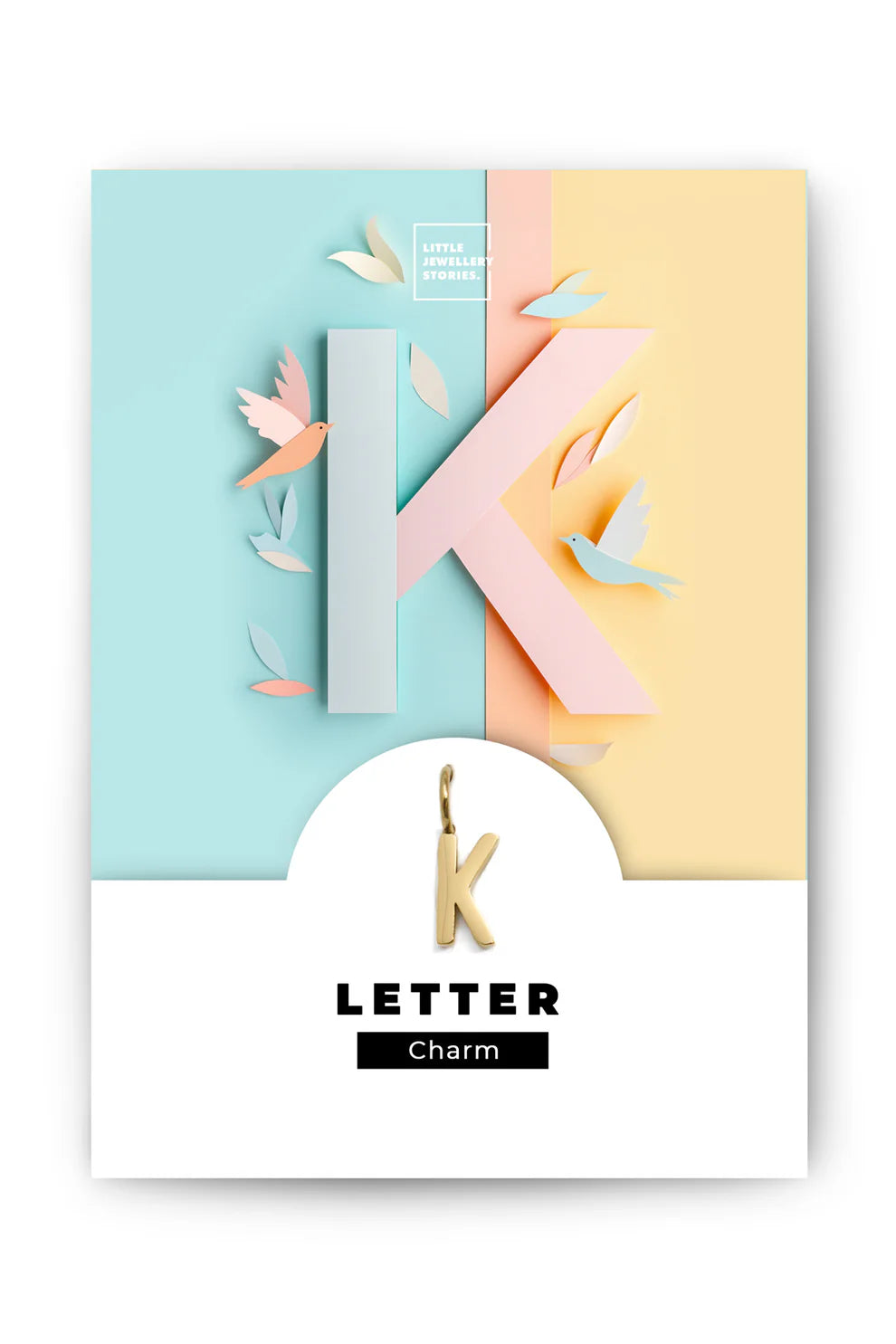 Kette Charm Letter LJS