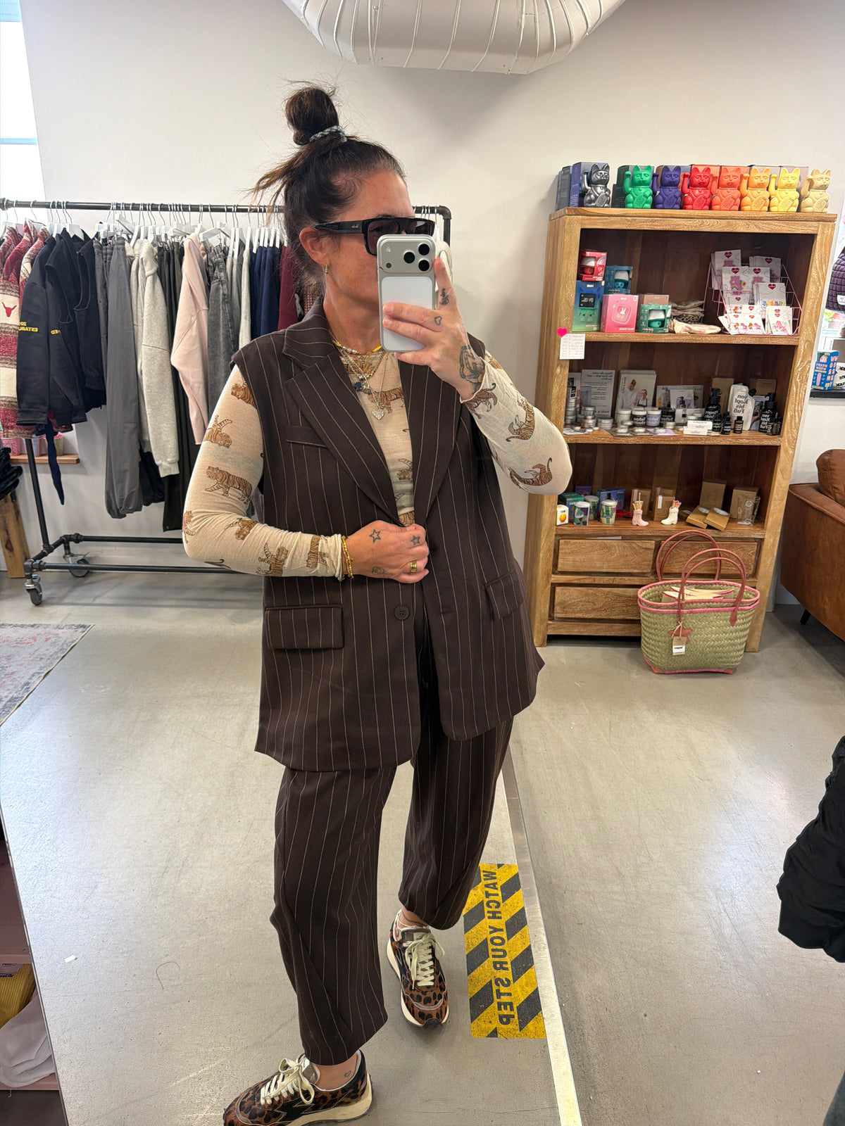Weste Business Long