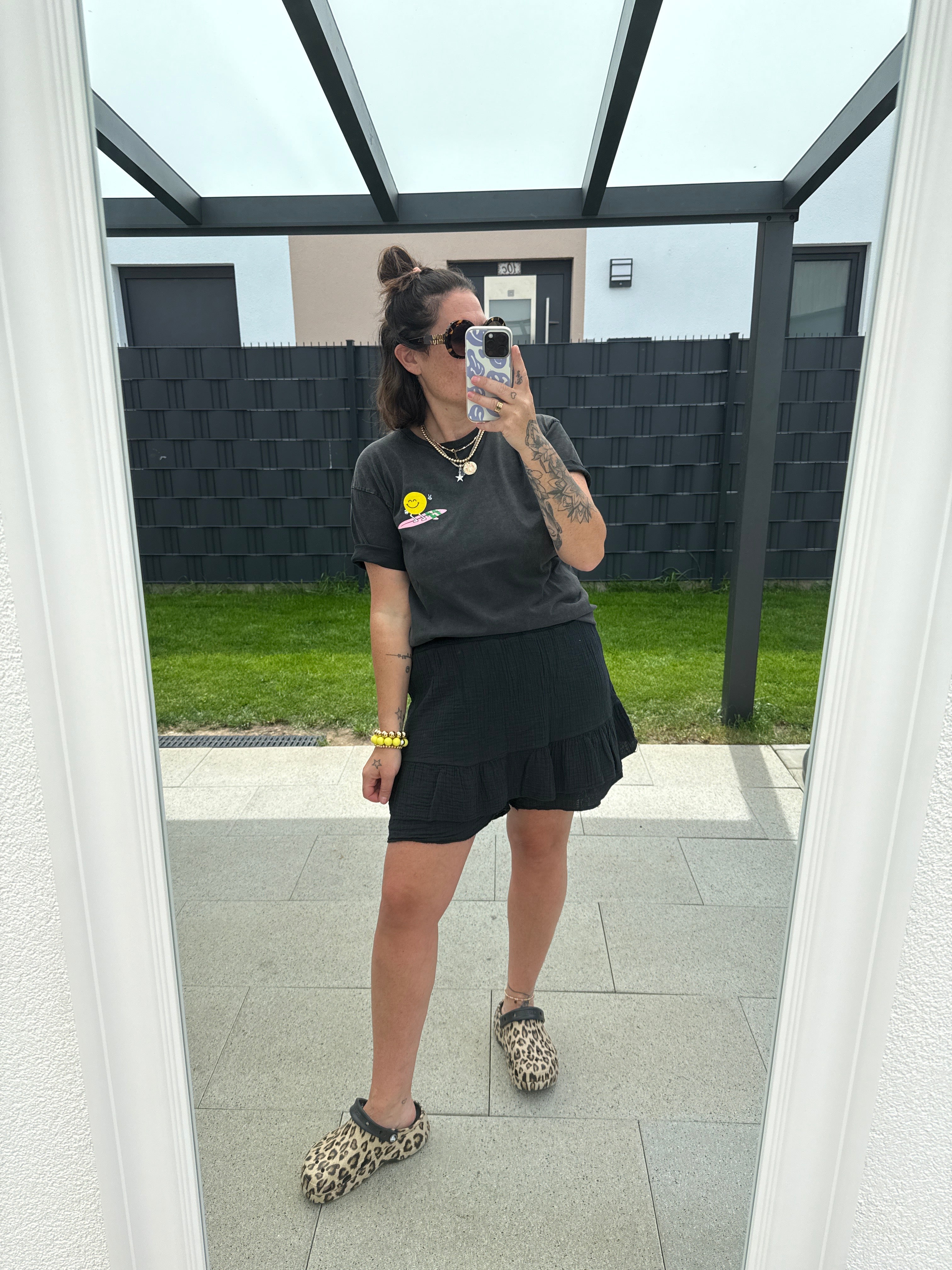 Skort Musselin