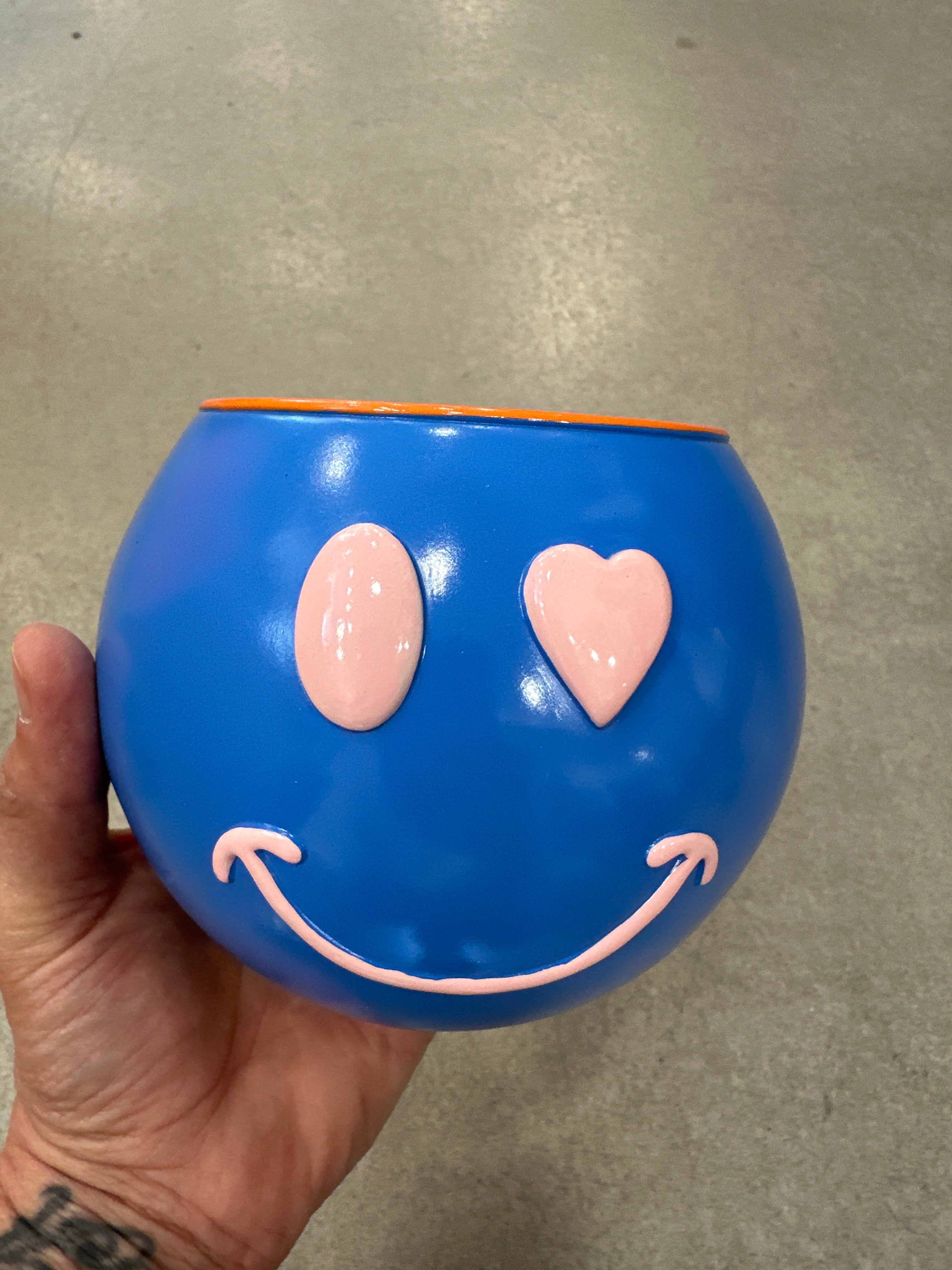 Vase smile groß
