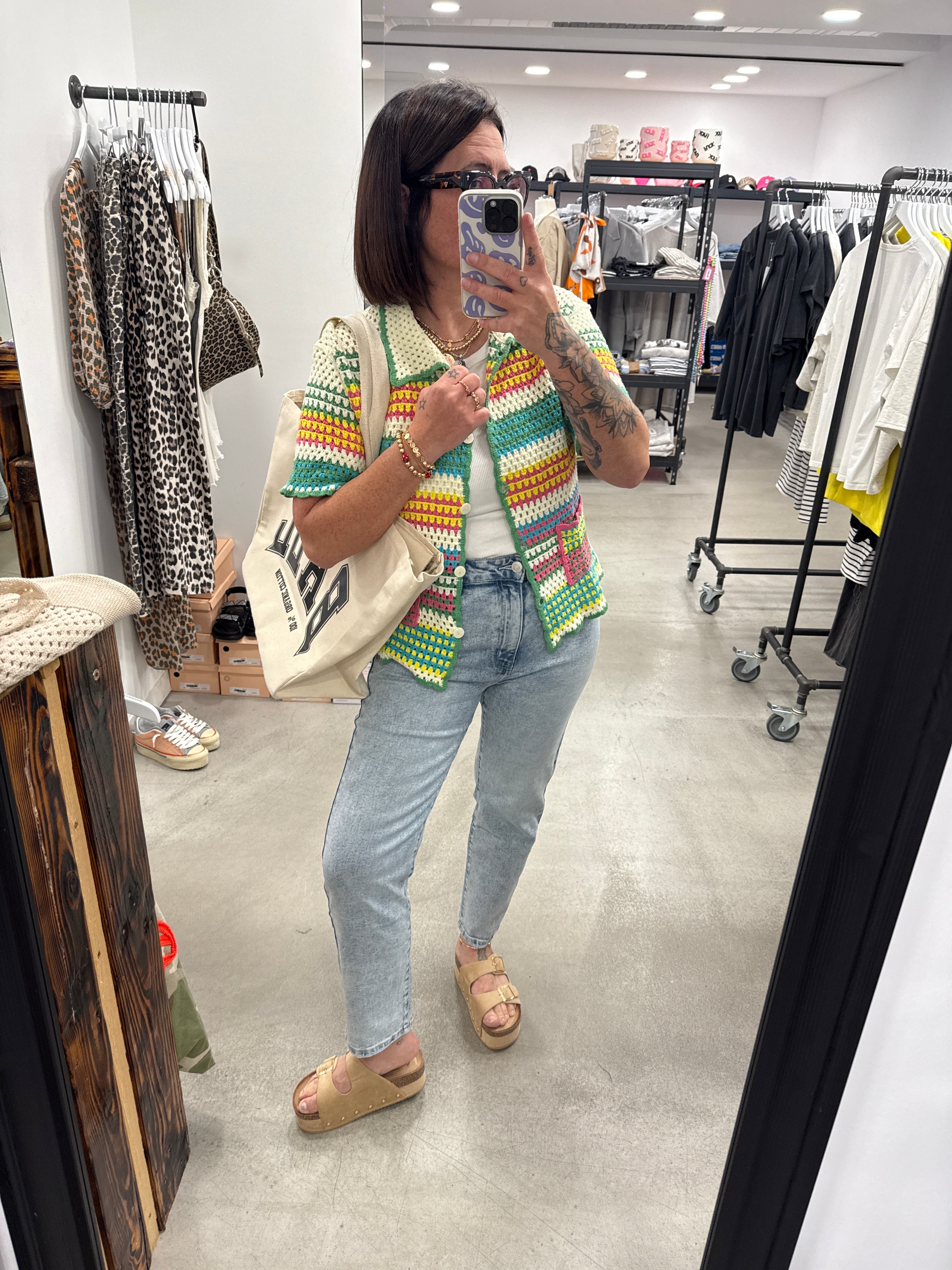 Jacke Boho colour