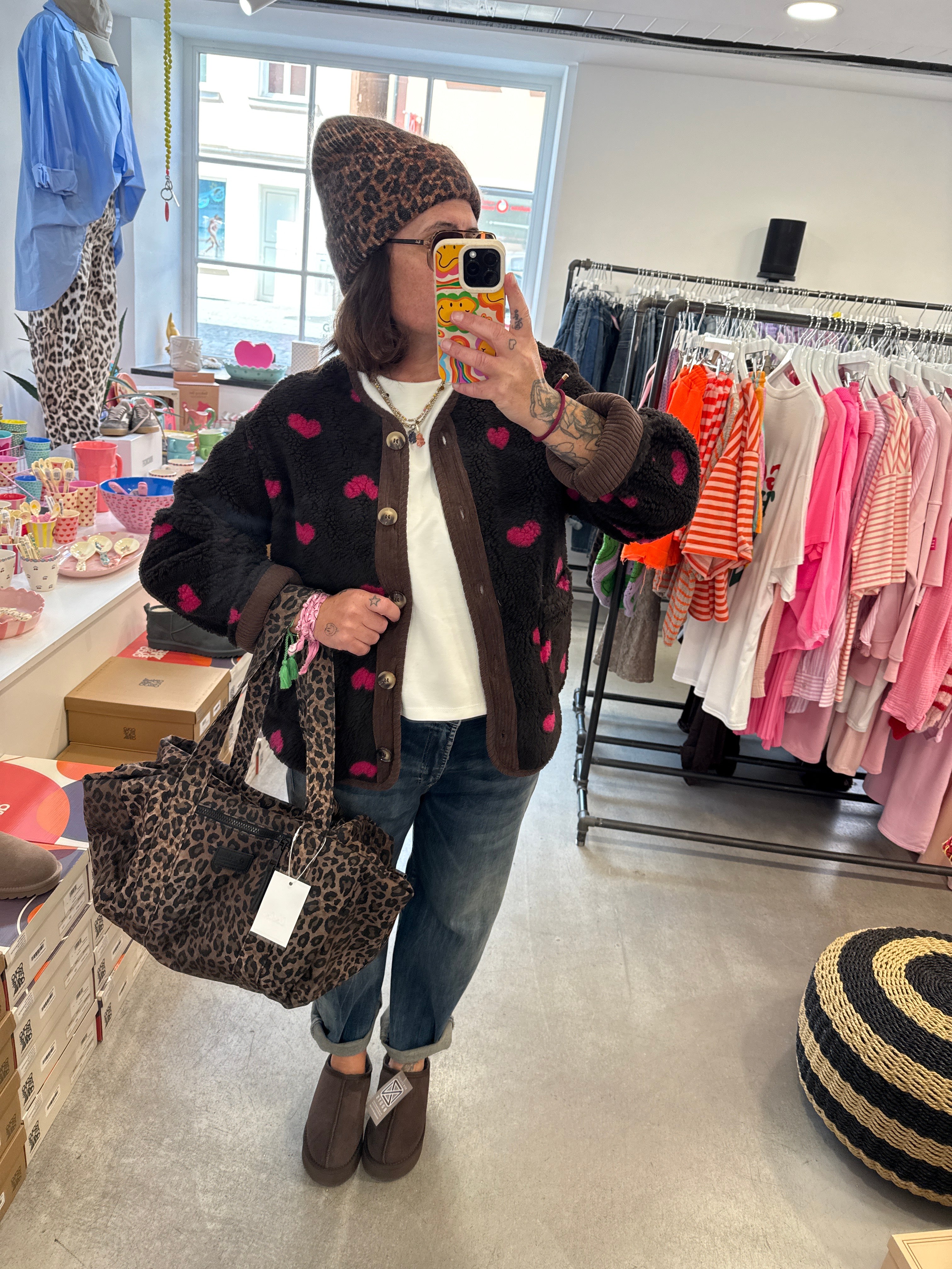Jacke Teddy Heart