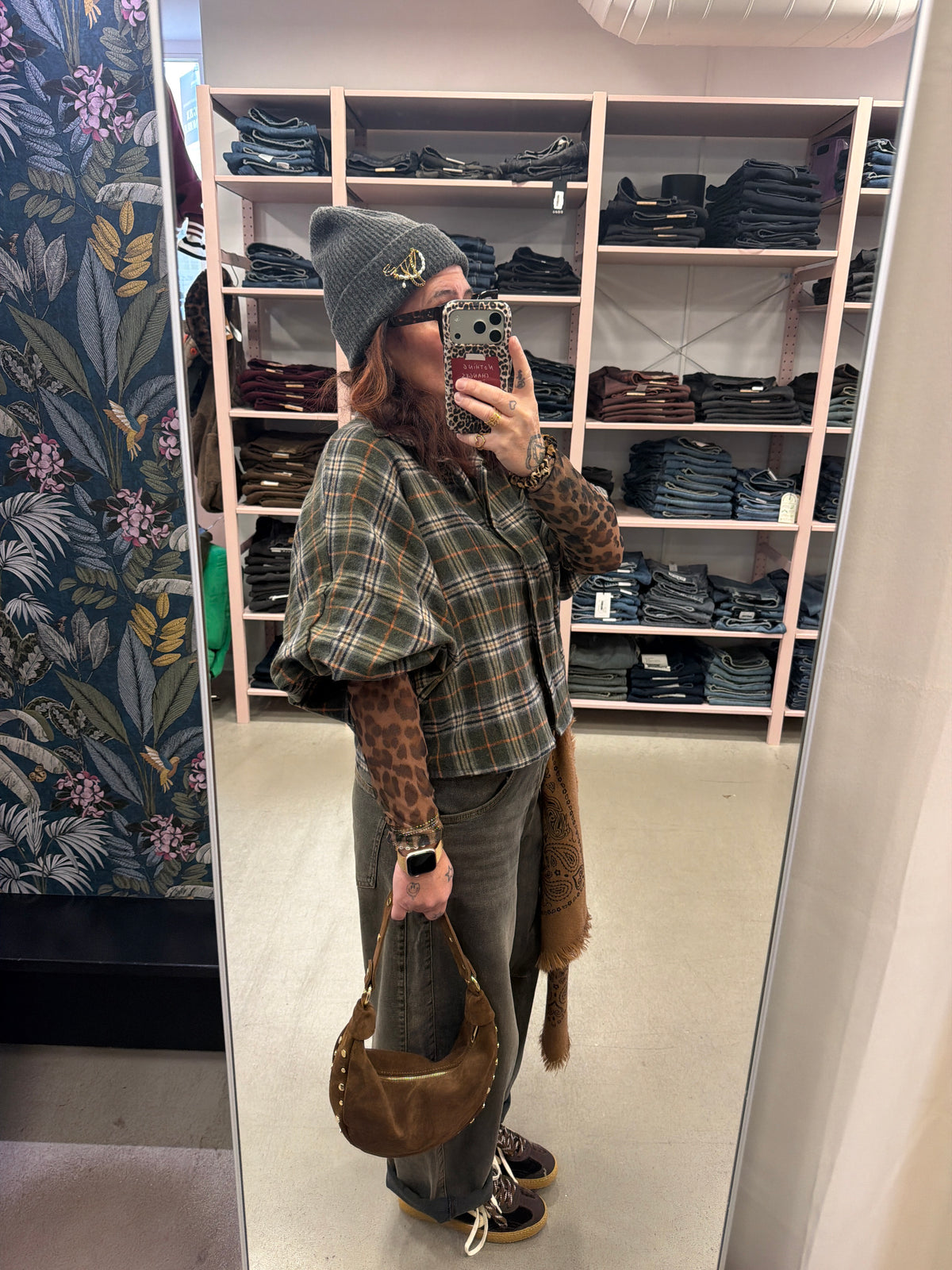 Bluse Sweet khaki