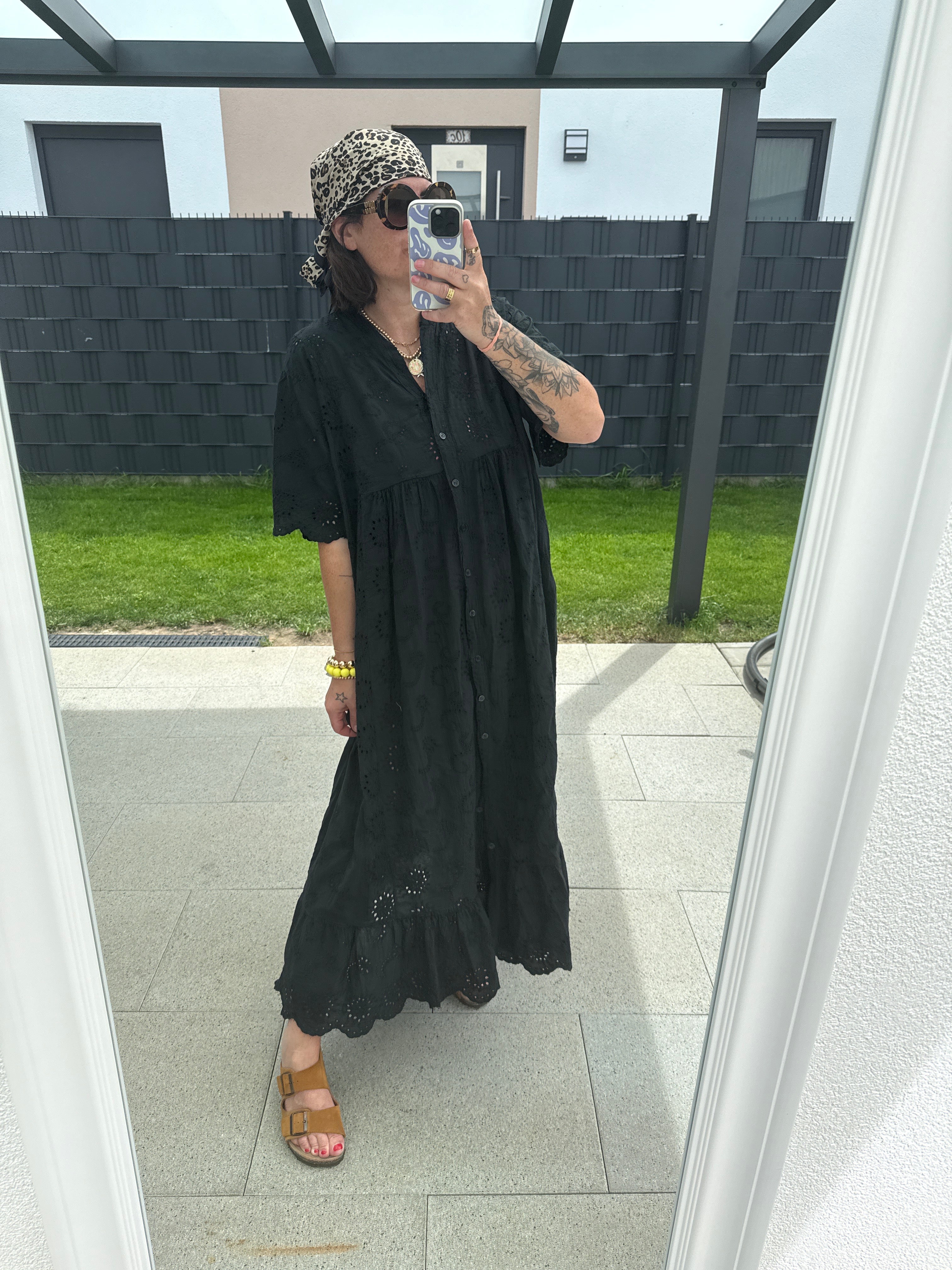 Kleid Boho blck