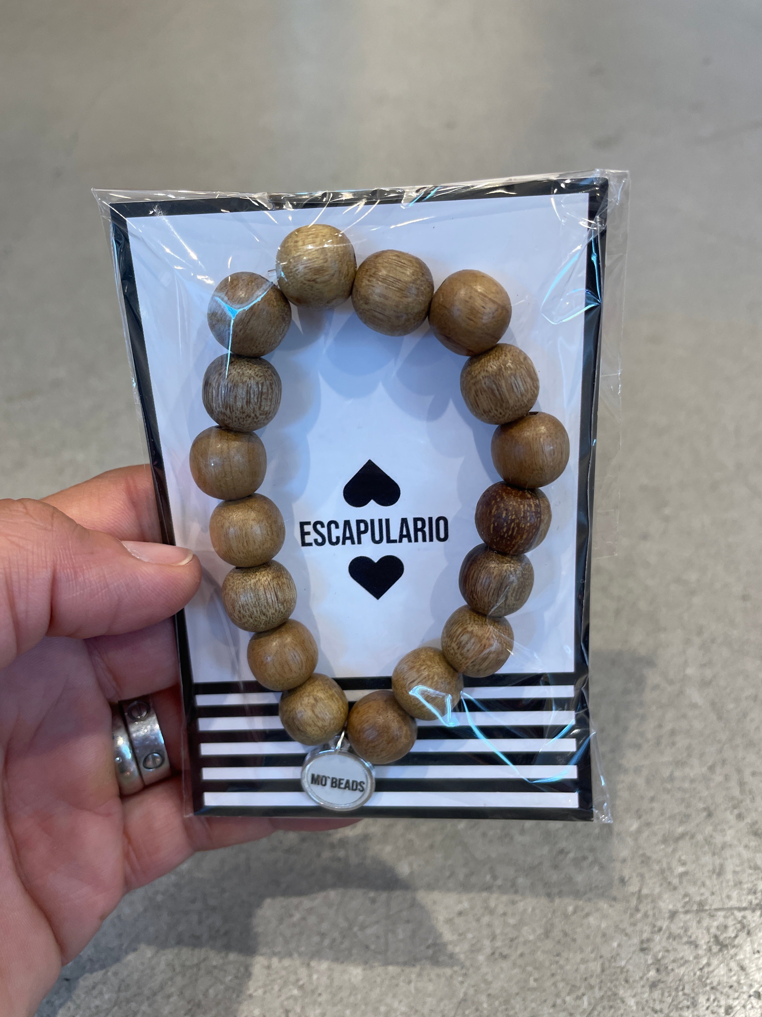 Armband Holzperle