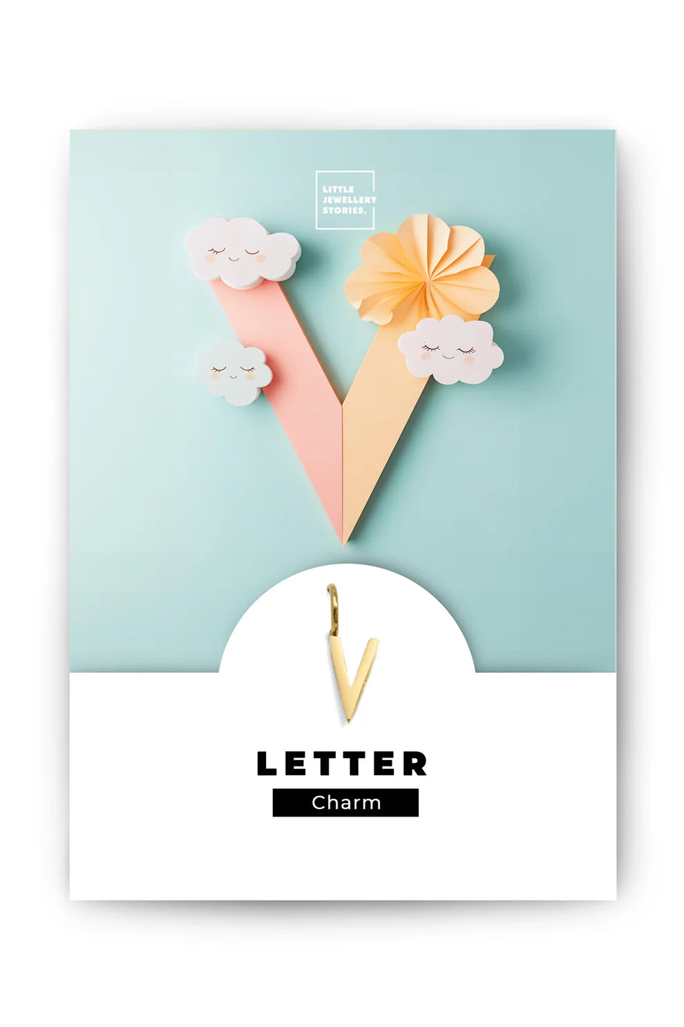 Kette Charm Letter LJS