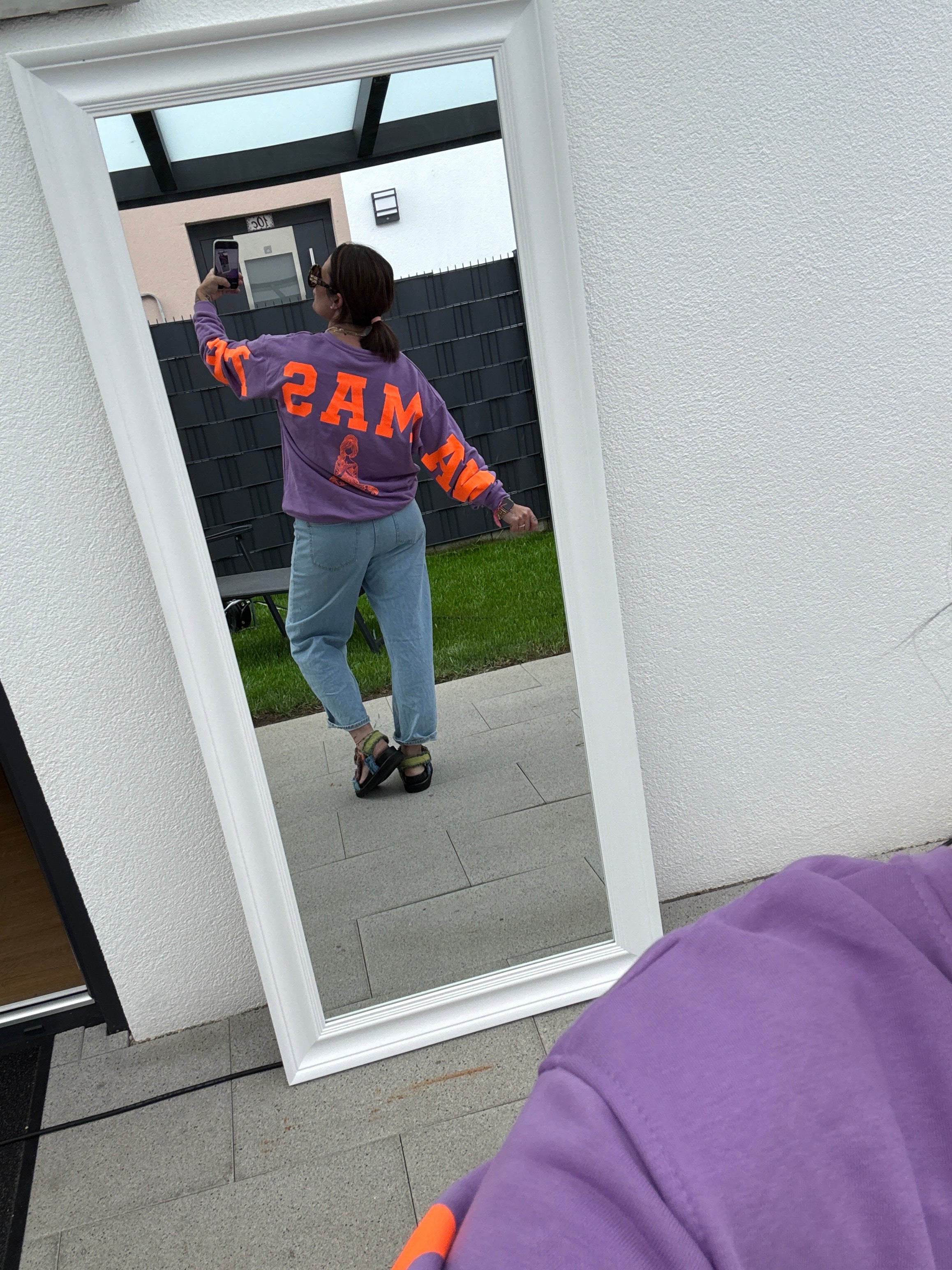 Pullover Namaste lila