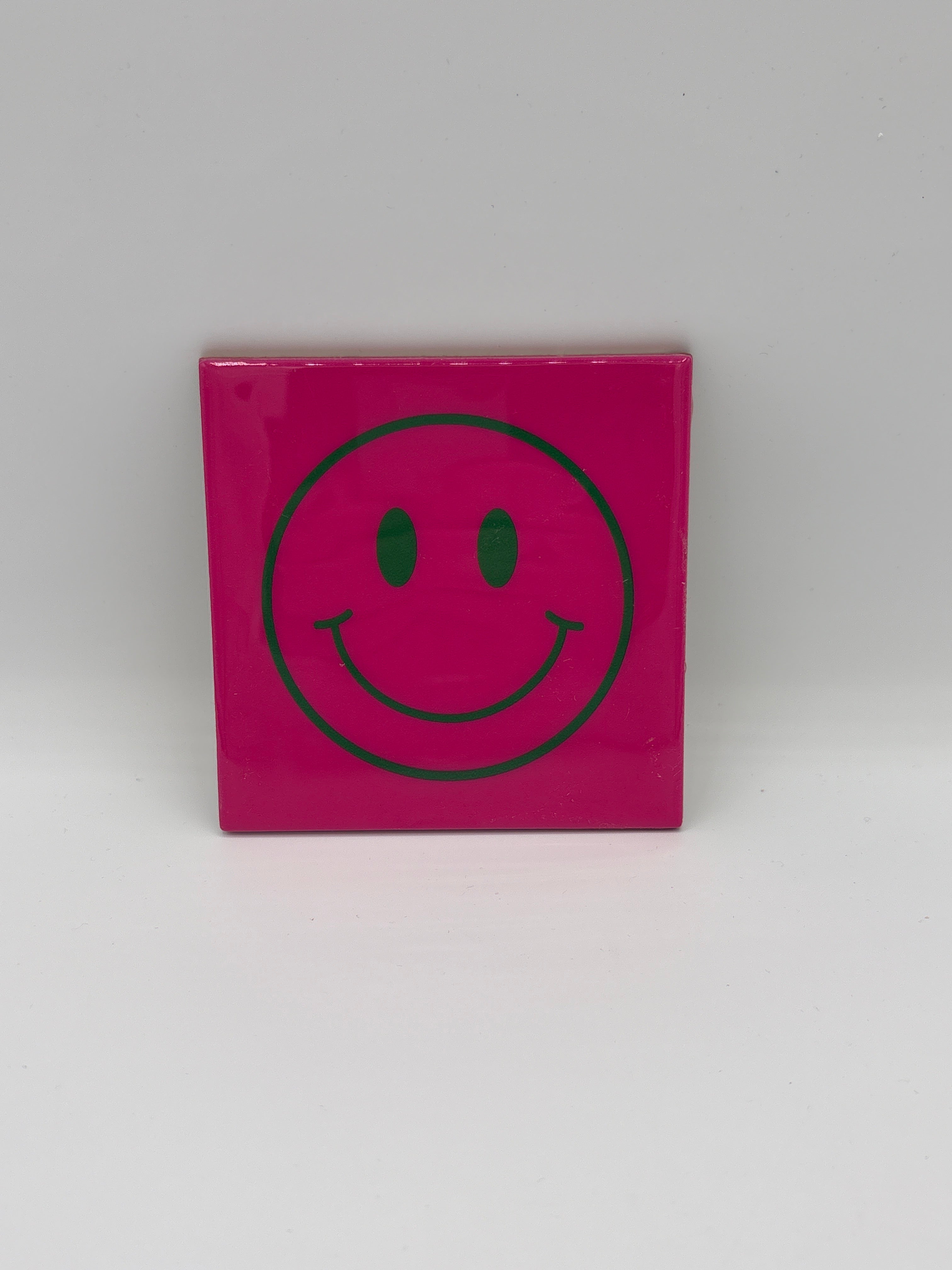 Tile Smiley pink
