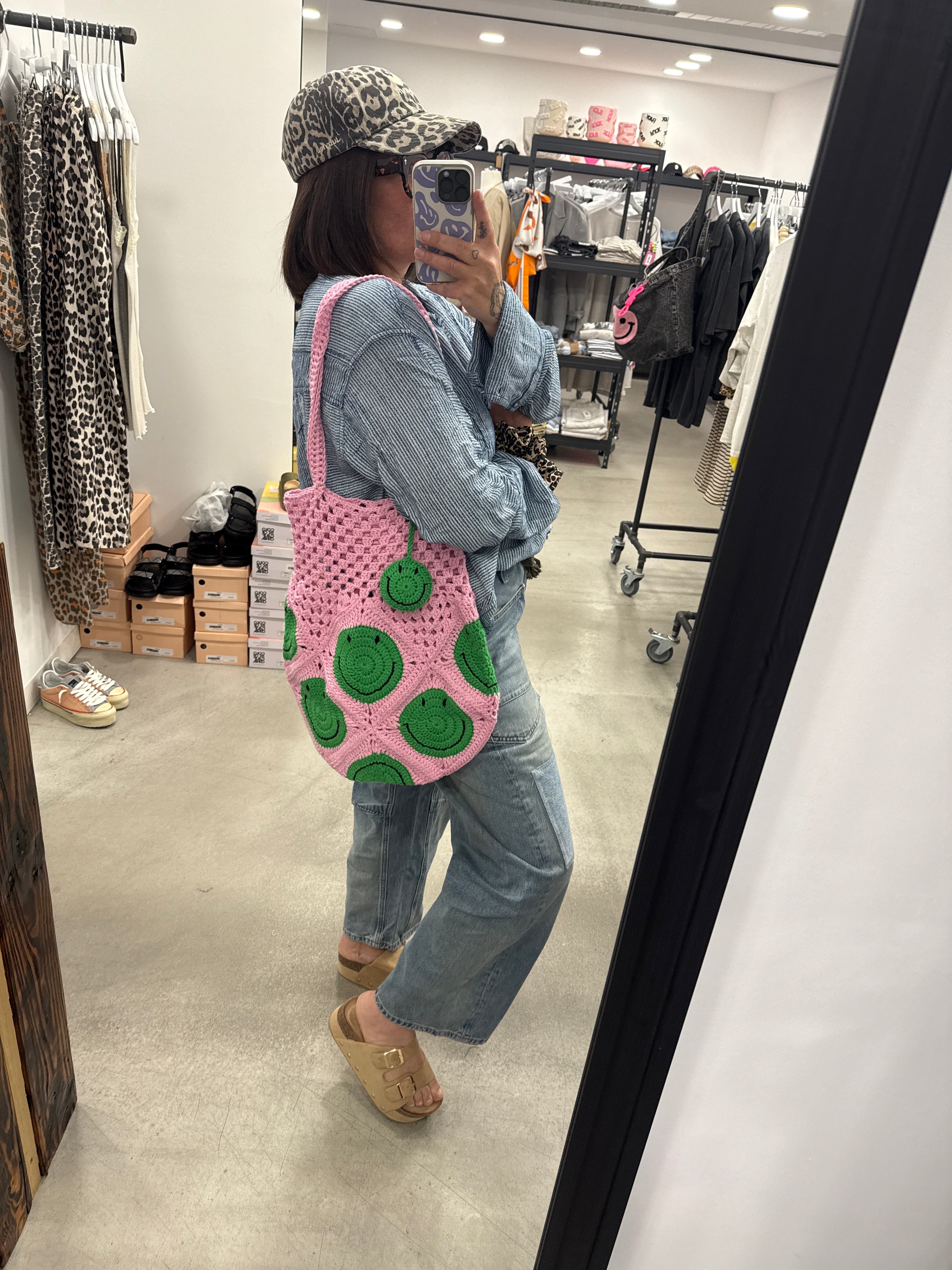 Tasche Handmade smiley