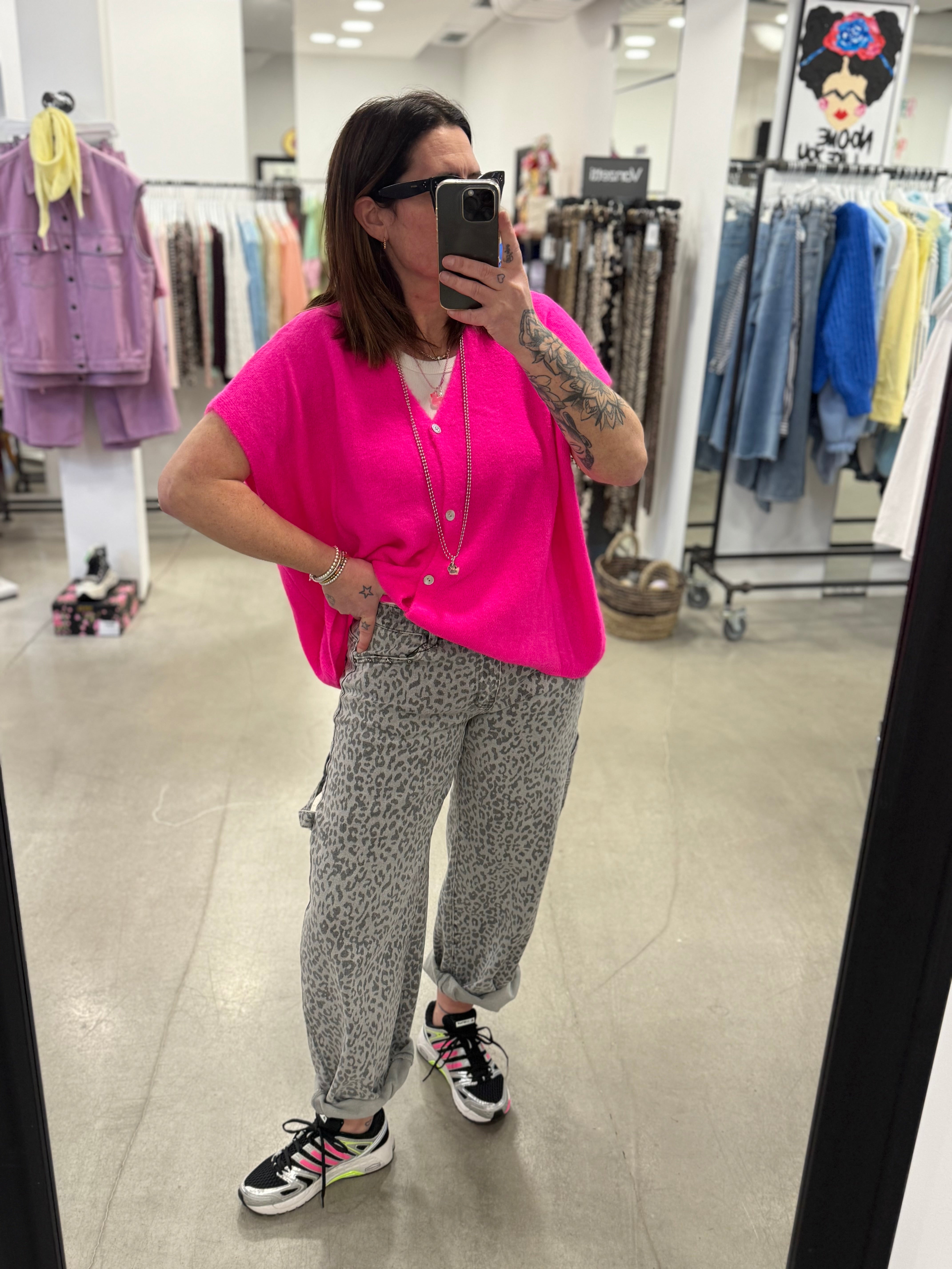 Hose Ballon Leo Grey