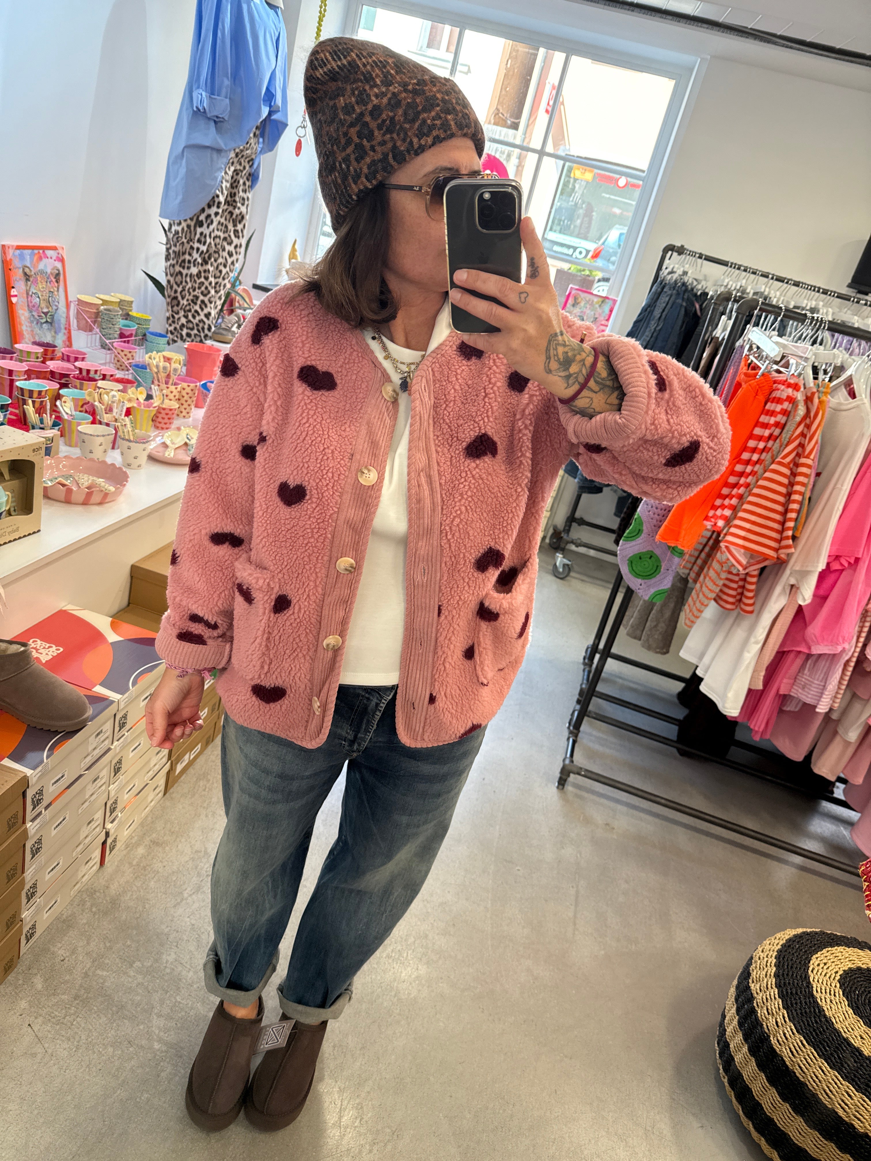 Jacke Teddy Heart