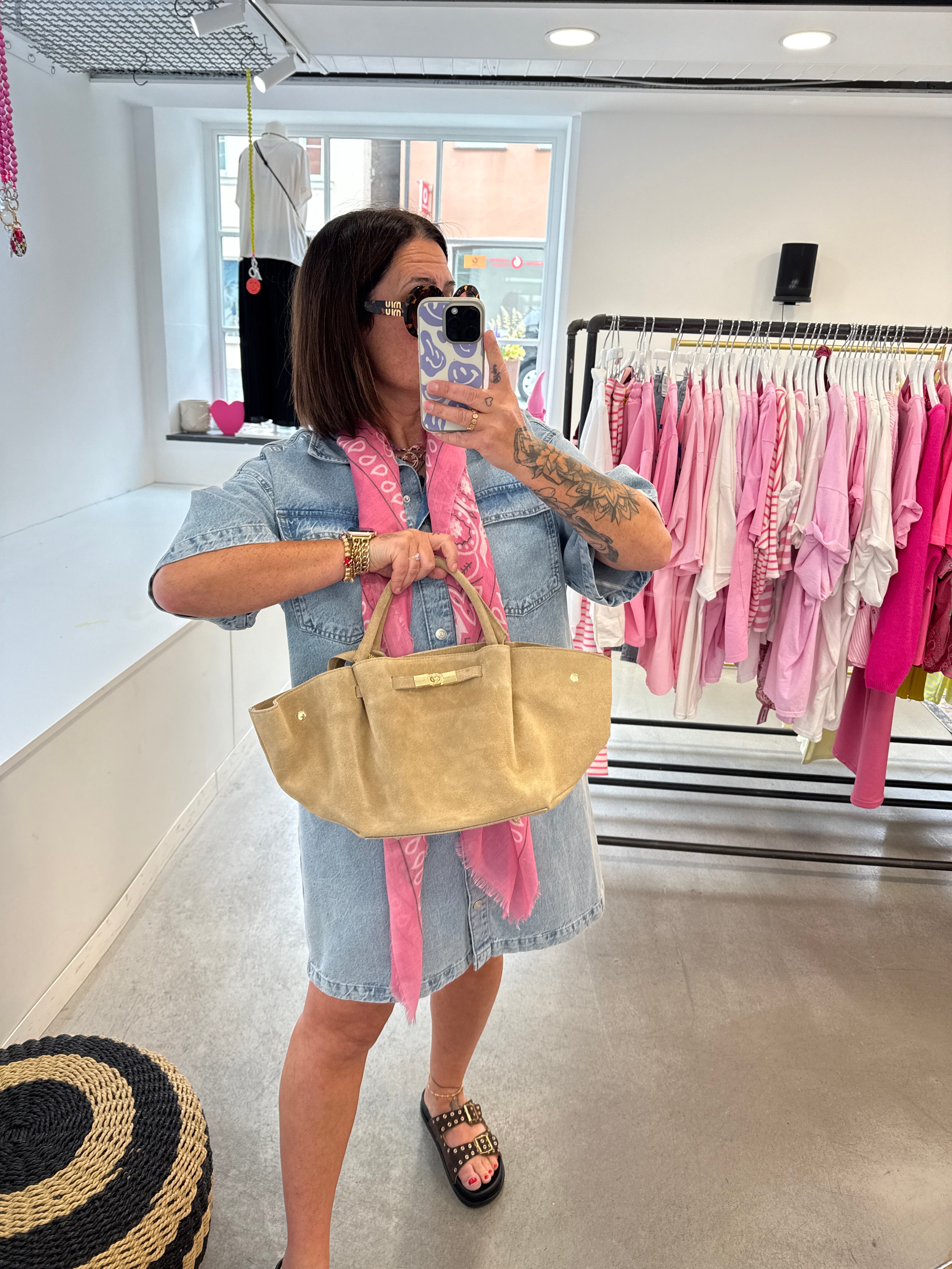 Tasche beige