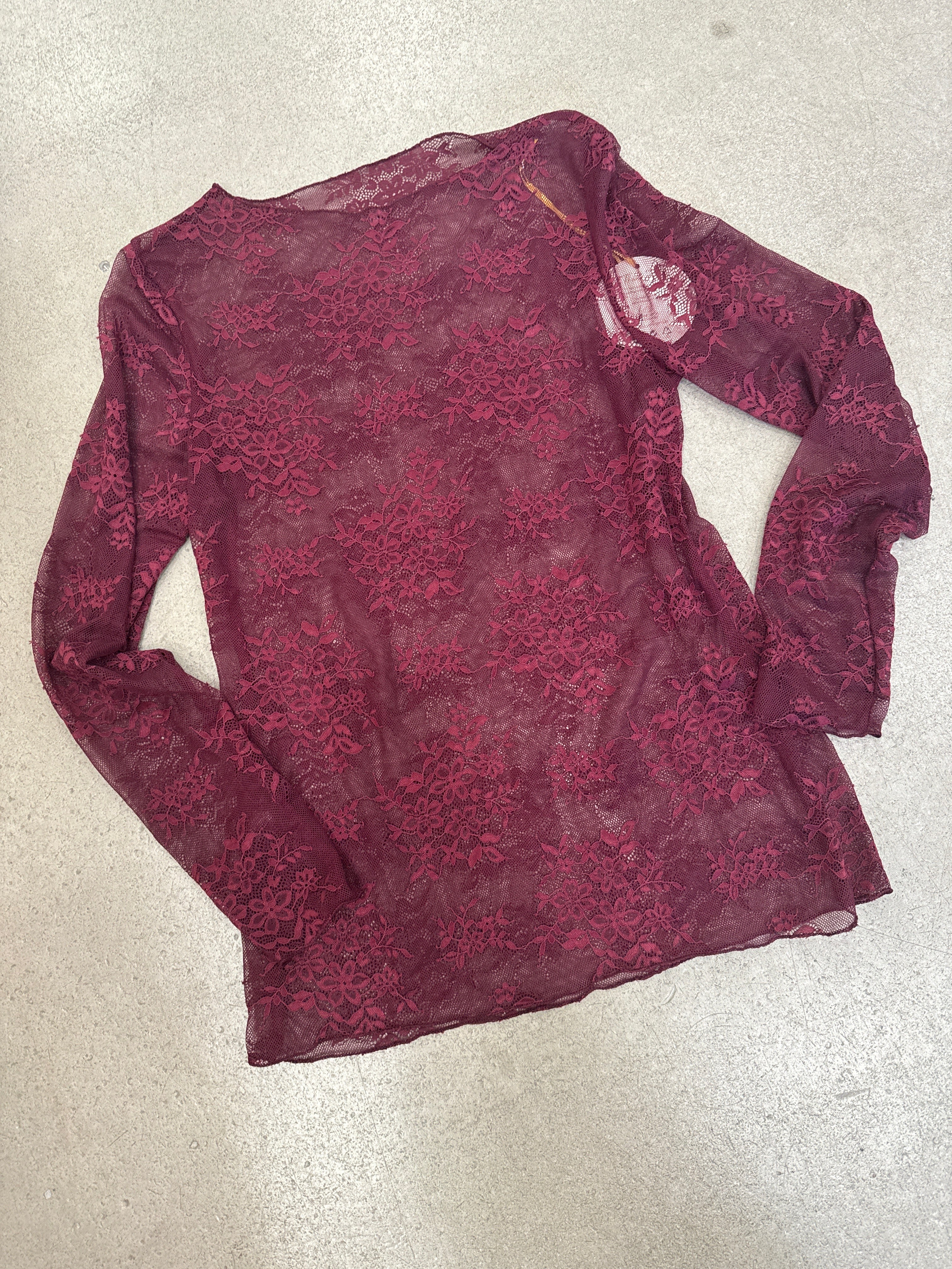 Longsleeve Mesh Lace