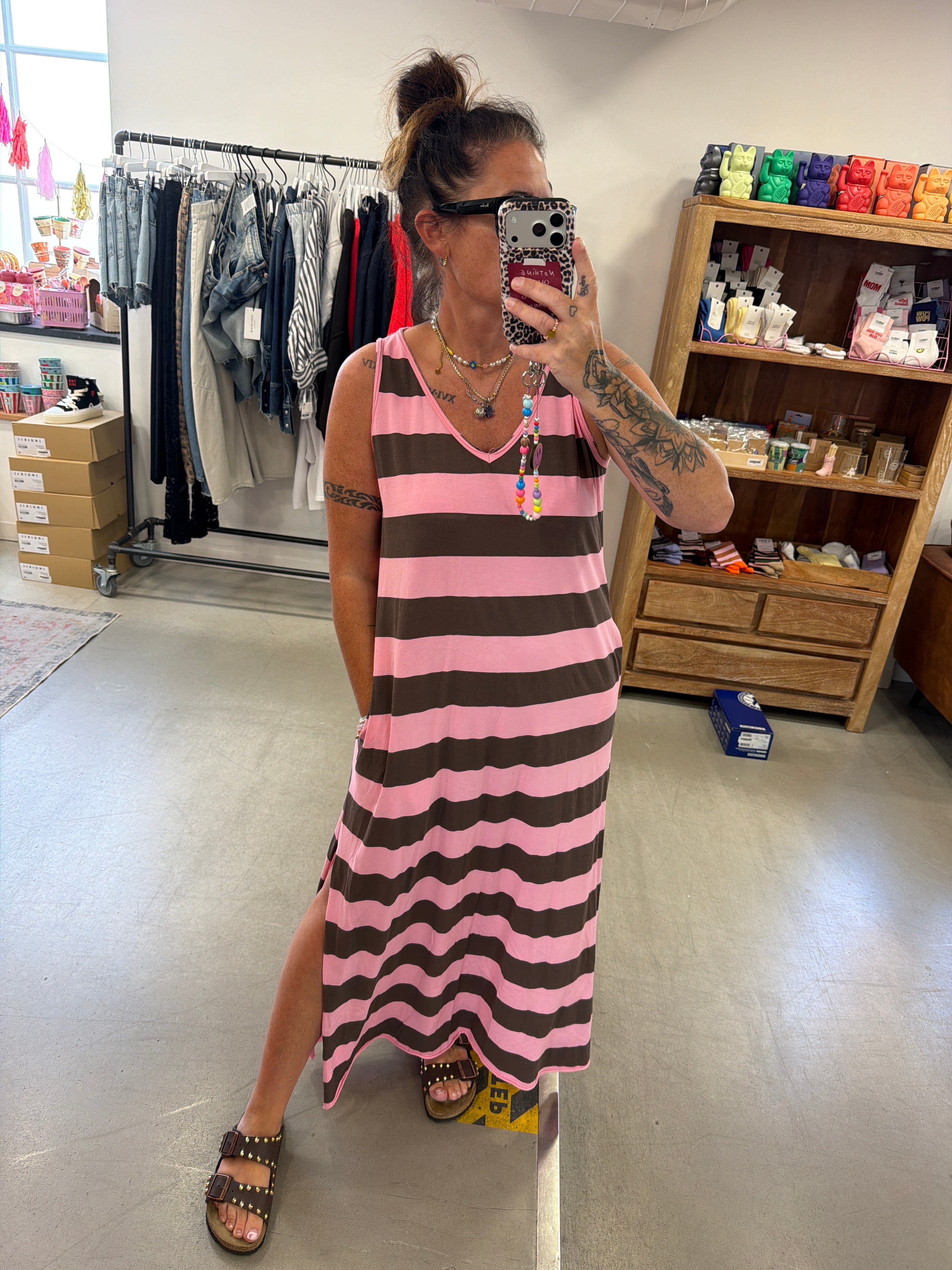 Kleid Stripe