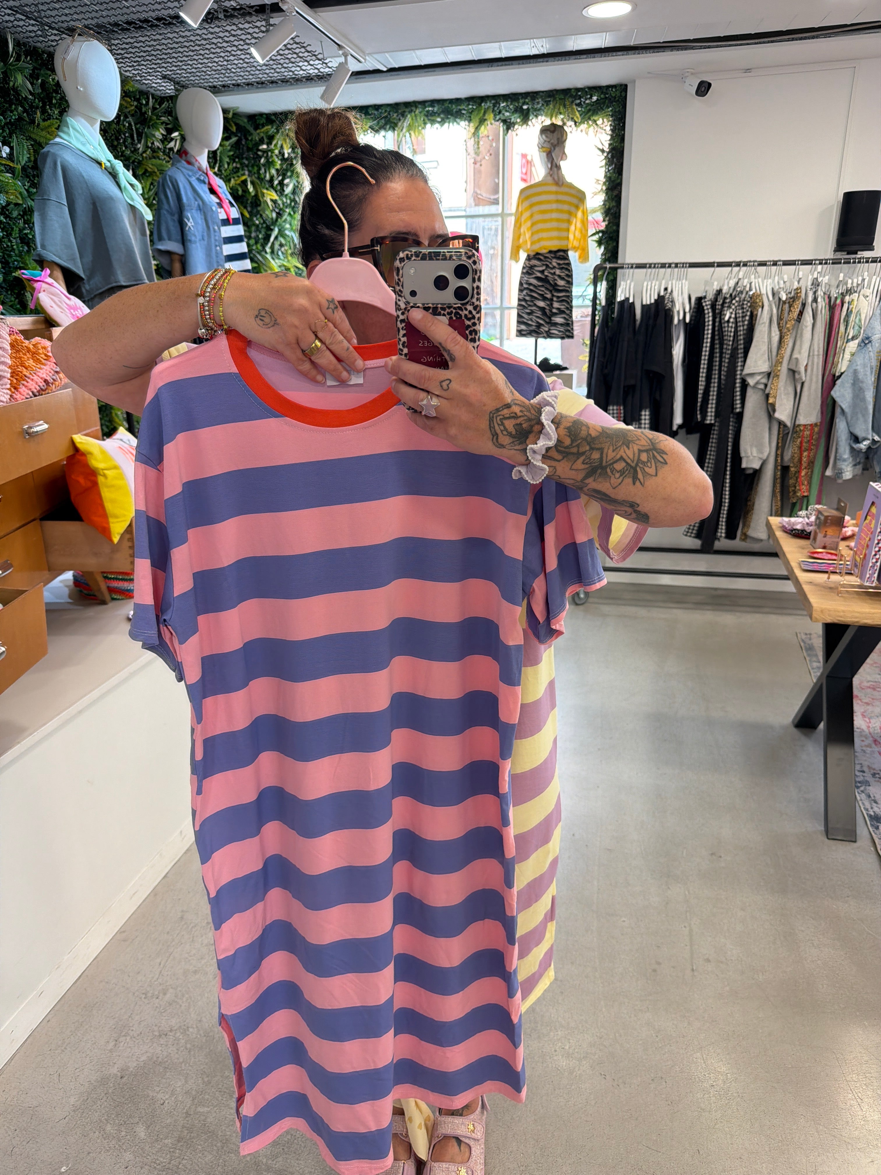 Kleid Stripe