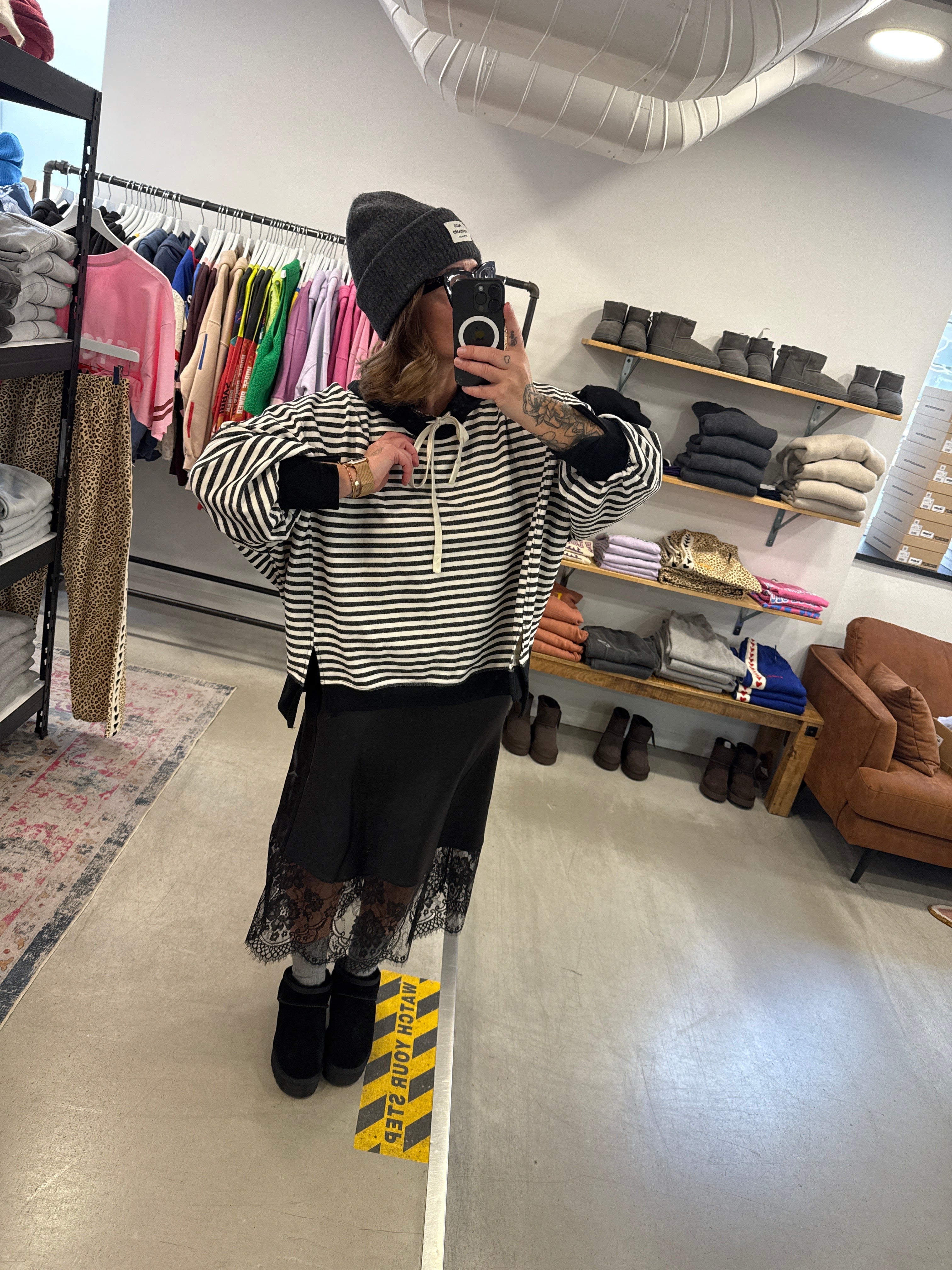Hoodie Stripe