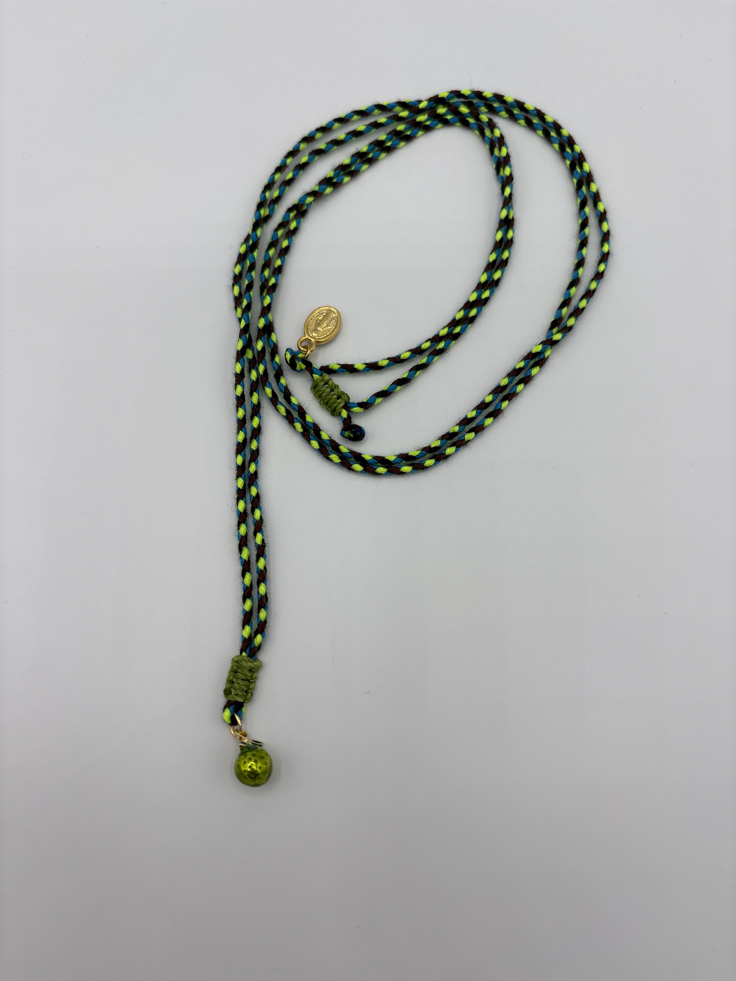 ESCAPULARIO Kette Limette