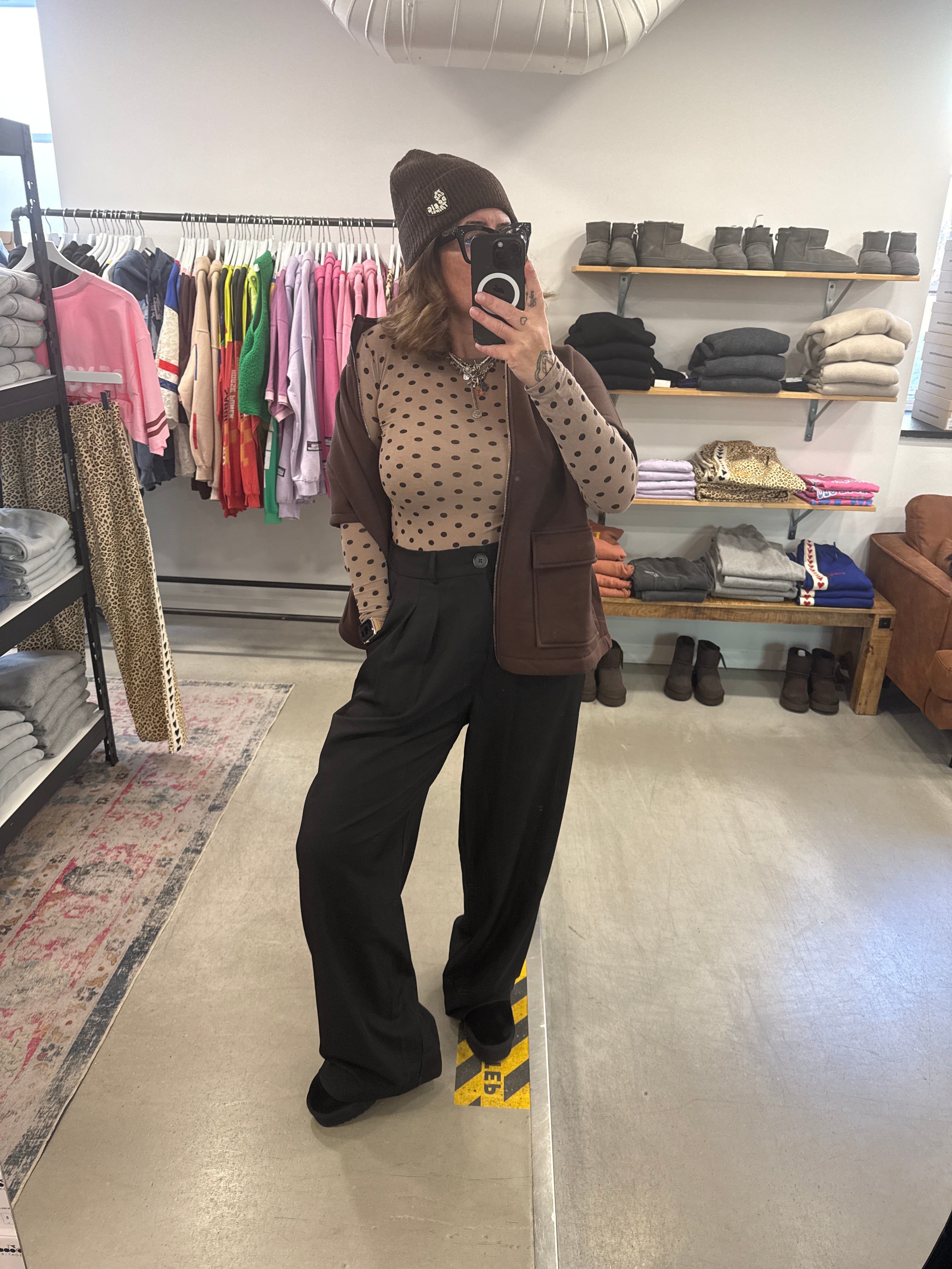 Longsleeve Mesh Dots