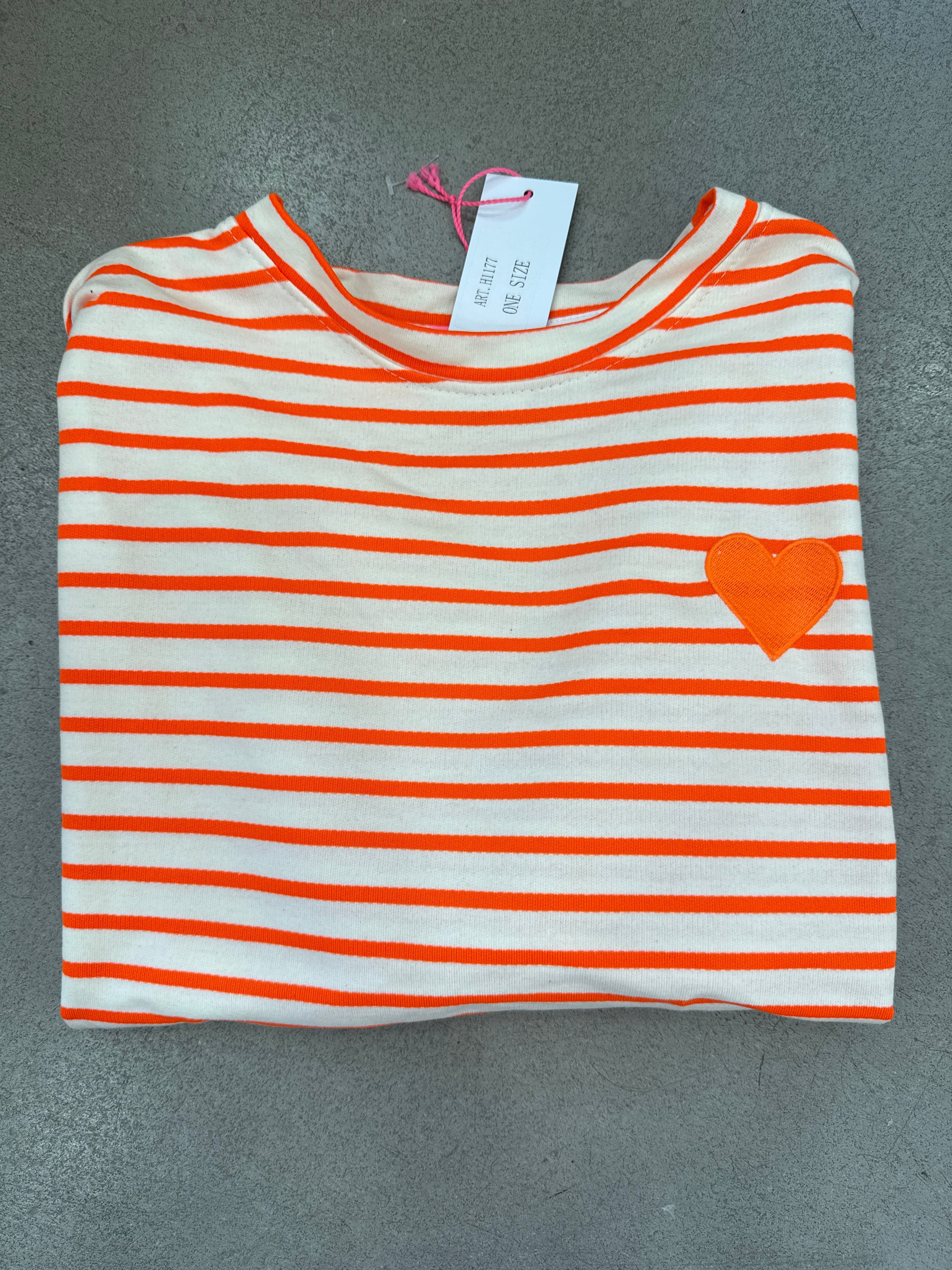 T-Shirt Stripe Heart