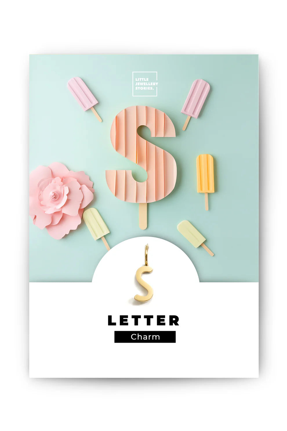 Kette Charm Letter LJS