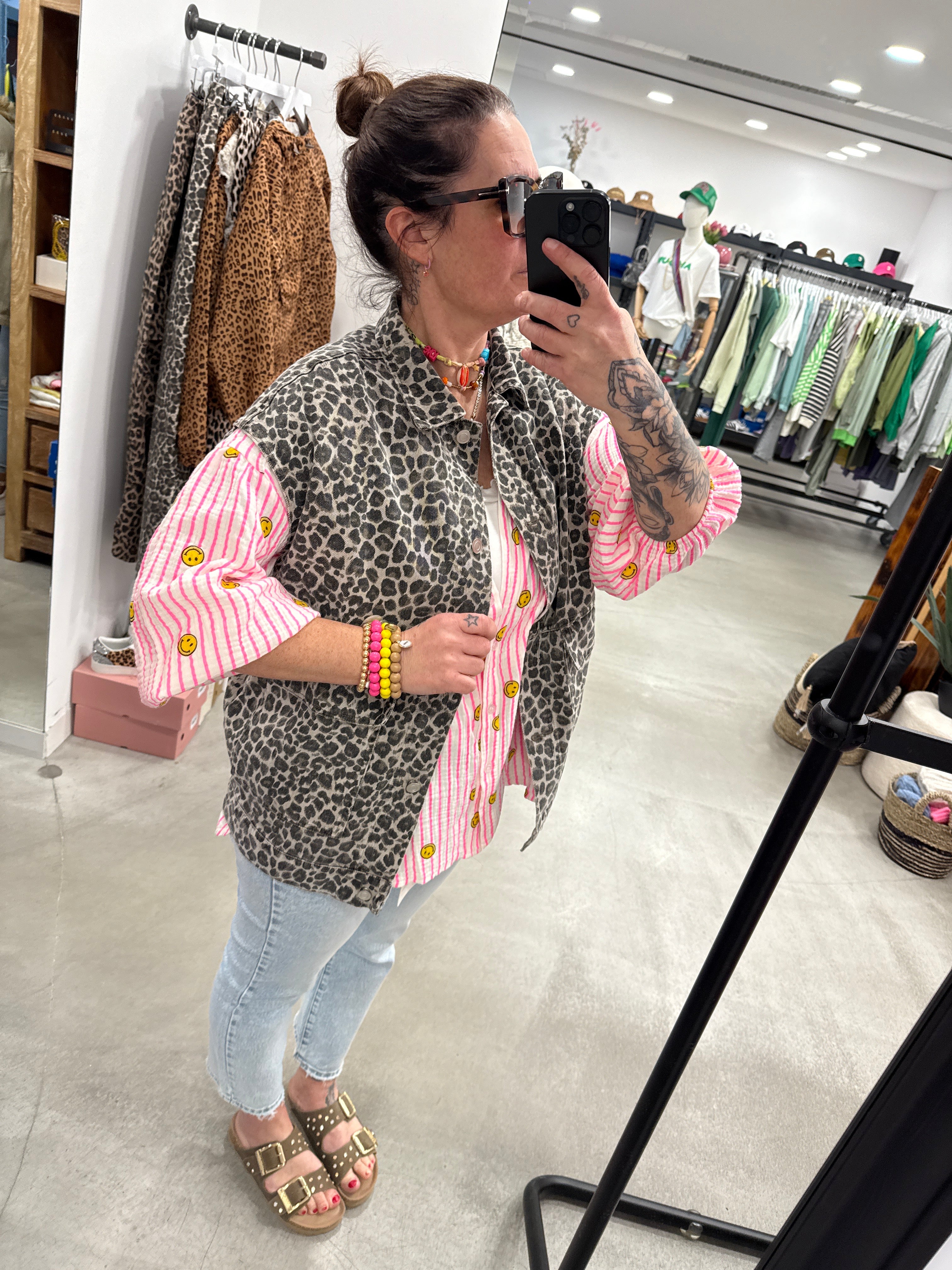 Weste Oversize Leo