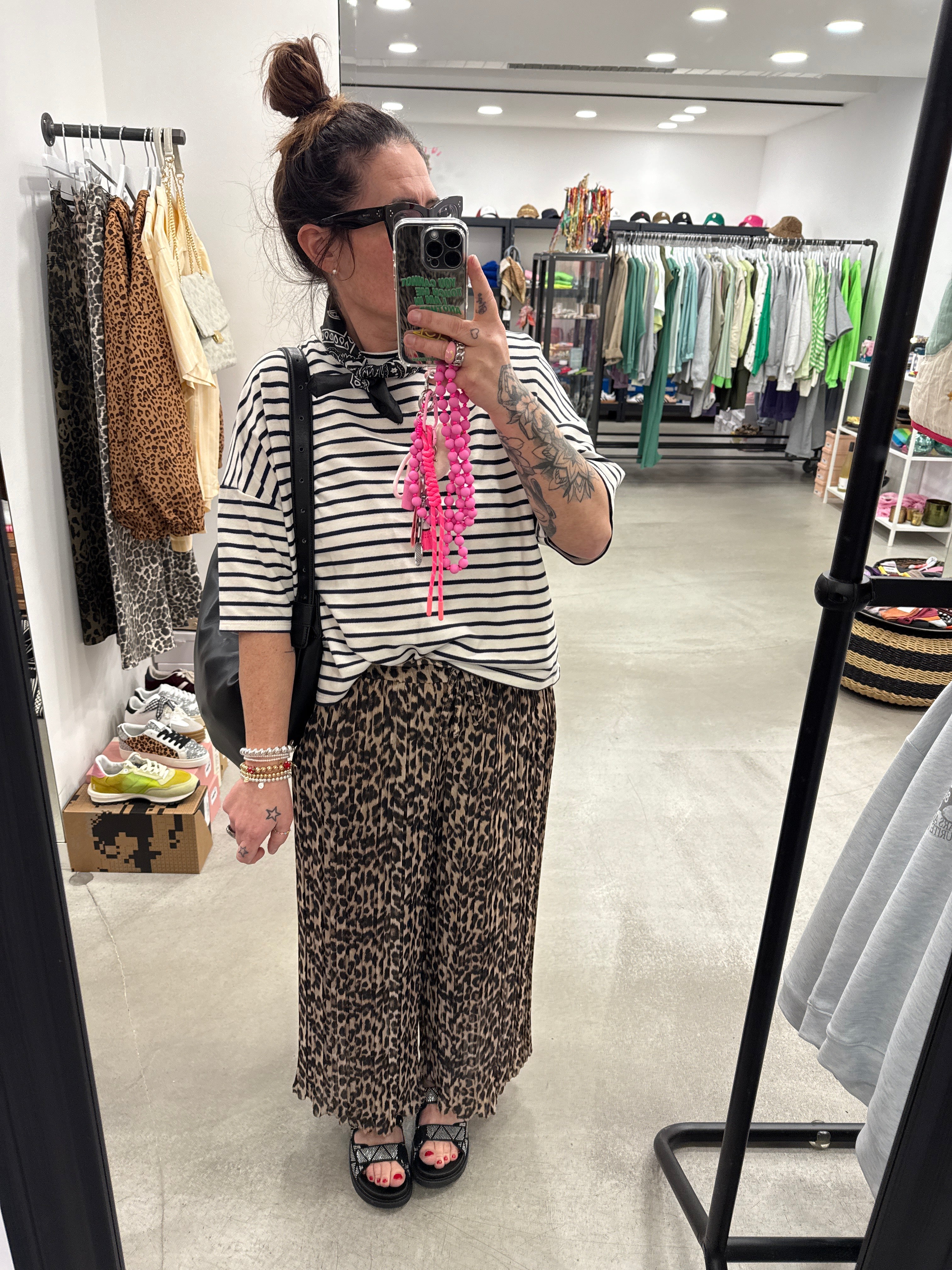 Hose Plisee Leo
