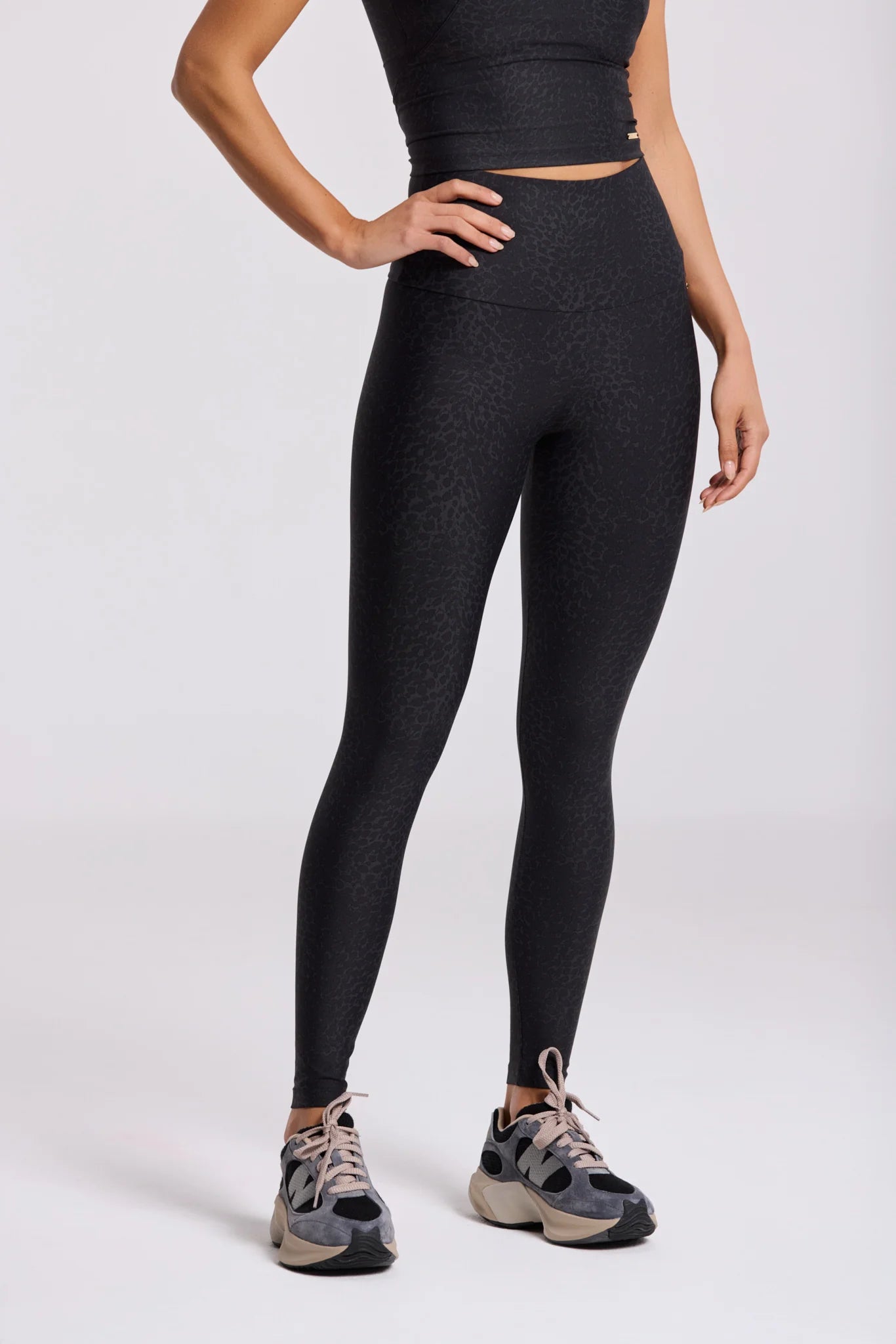 Leggins Deblon Cheetah Black