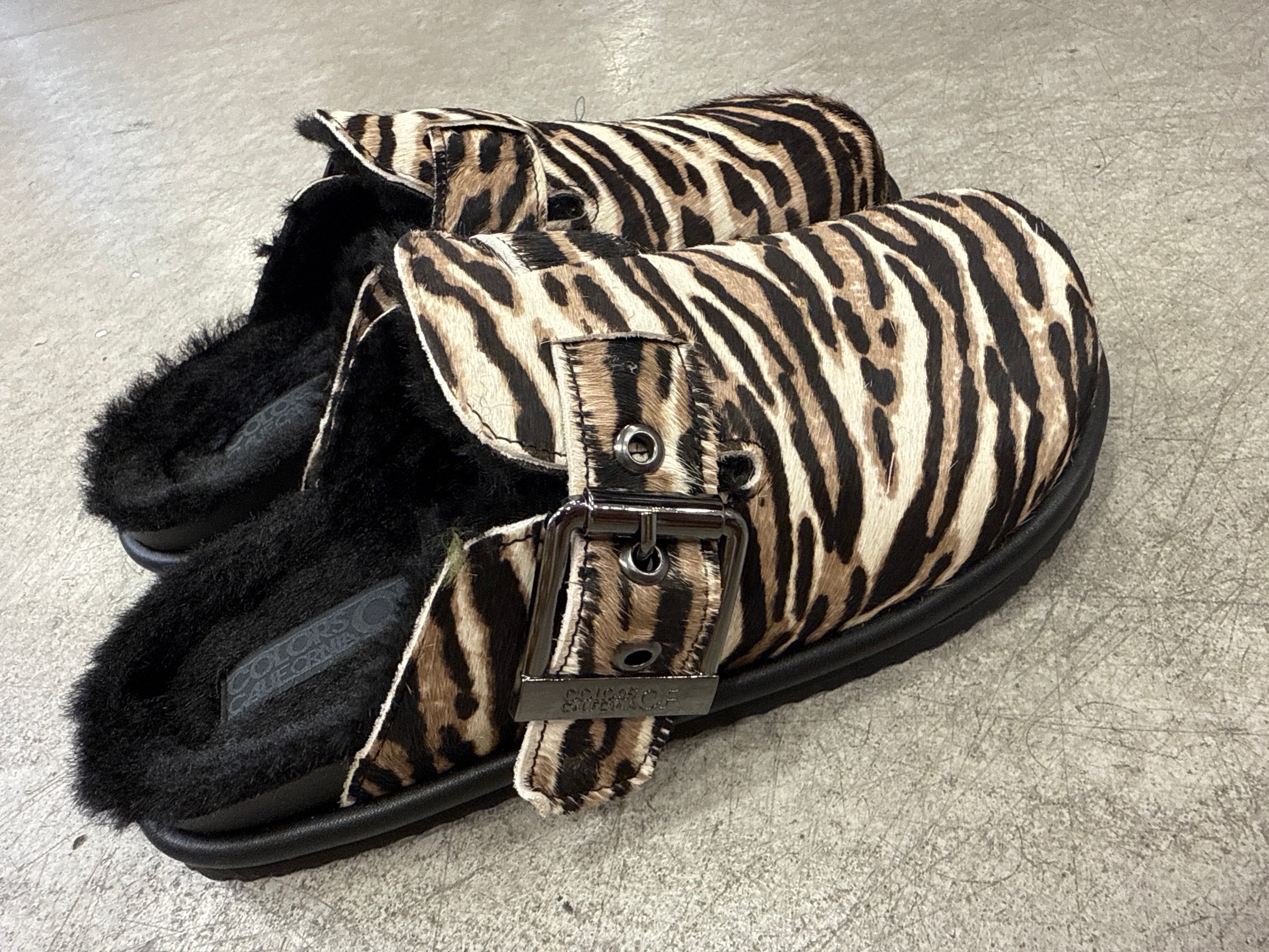 Schuhe Clog COC Zebra