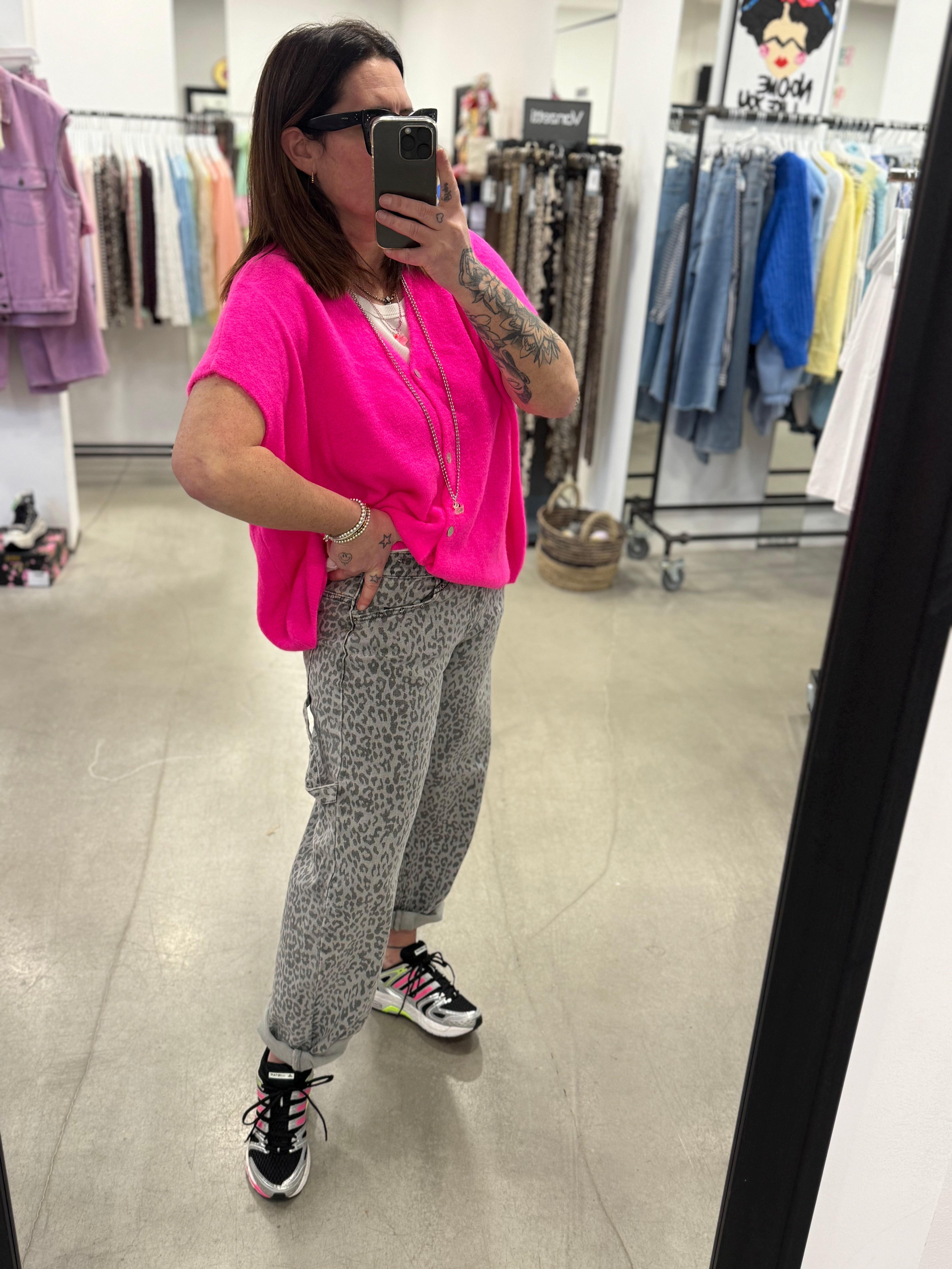 Hose Ballon Leo Grey