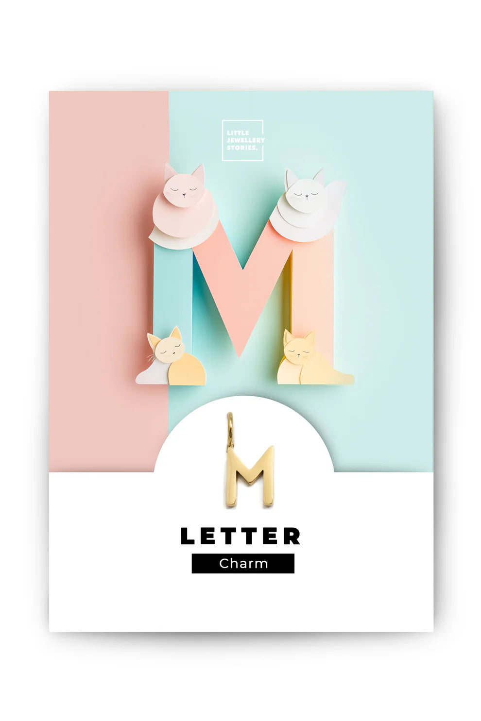 Kette Charm Letter LJS
