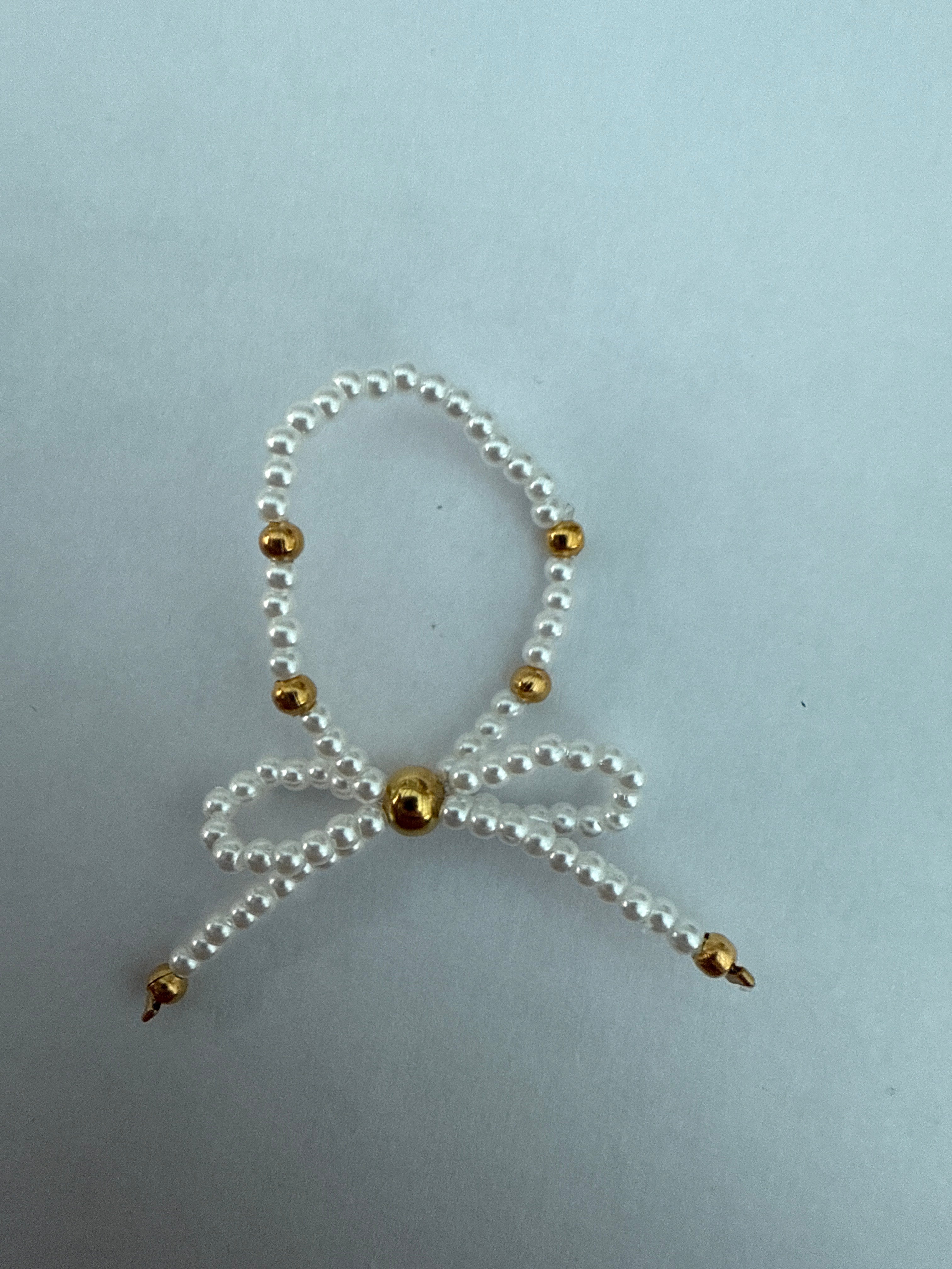 Ring Pearl Schleife
