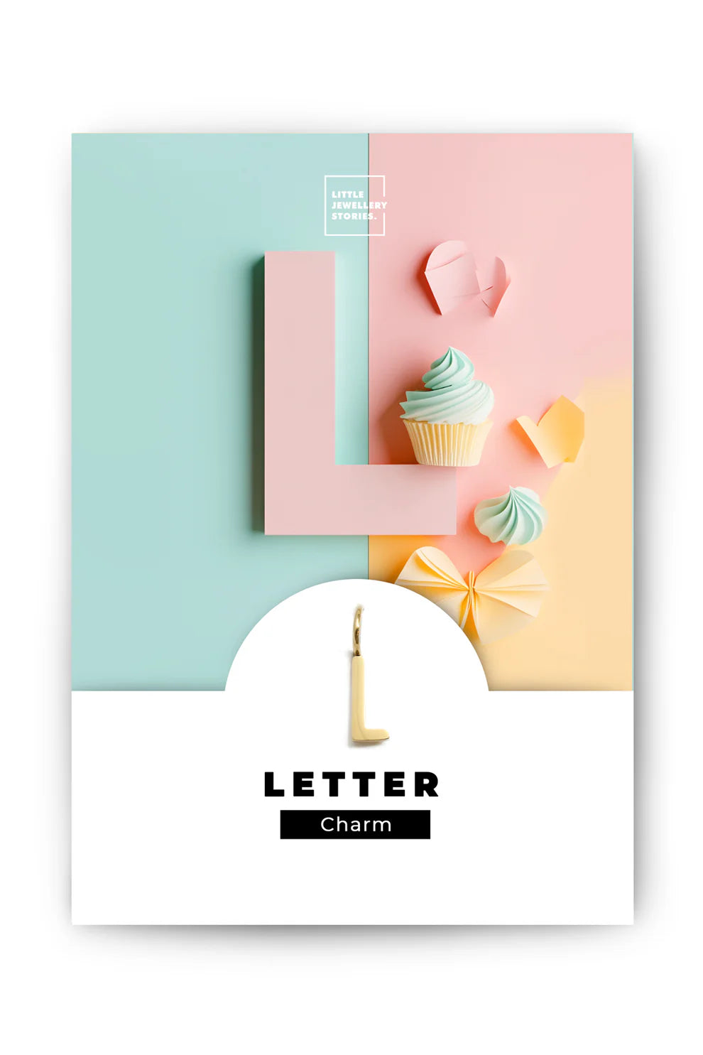 Kette Charm Letter LJS