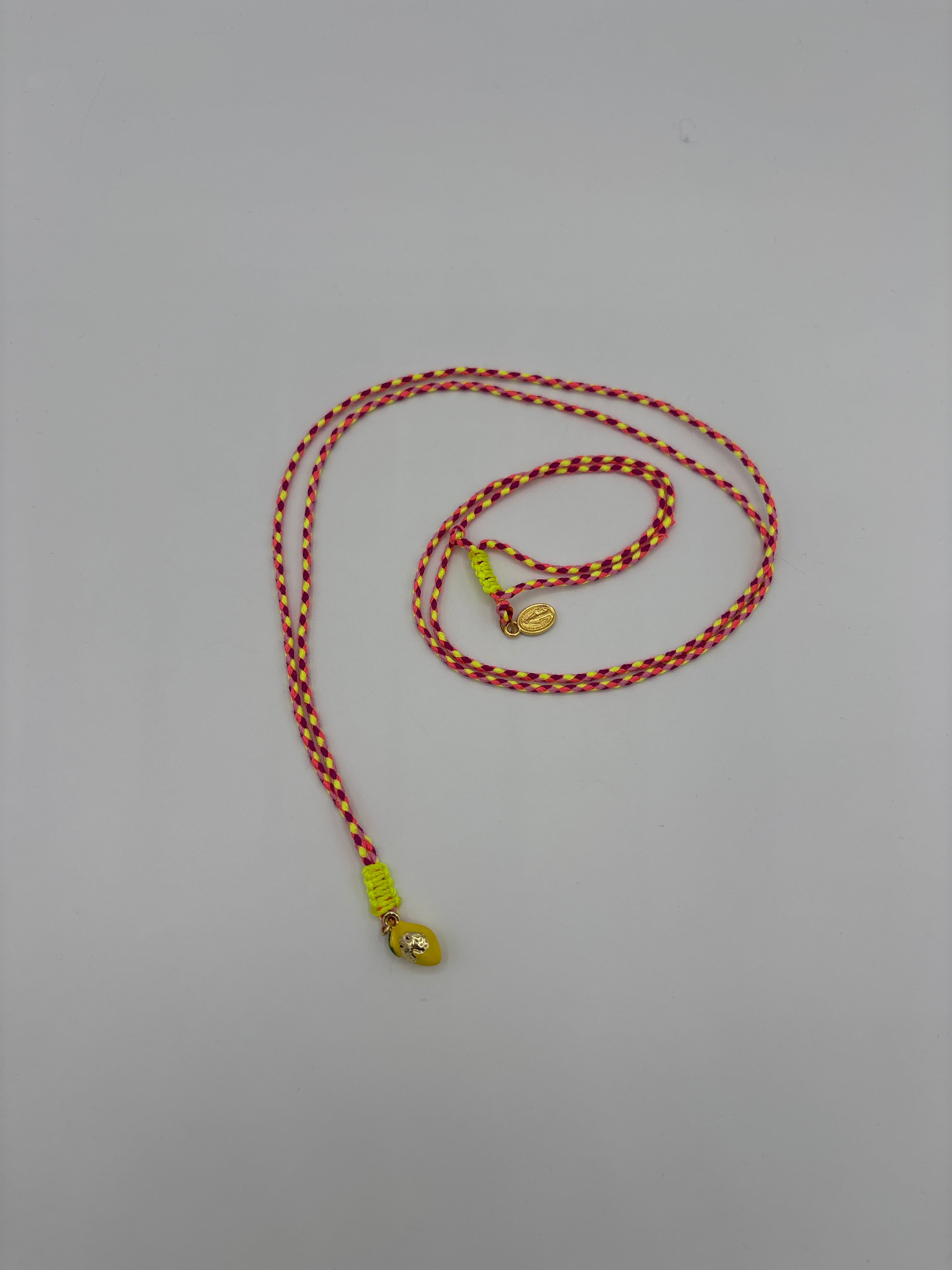 ESCAPULARIO Kette Zitrone