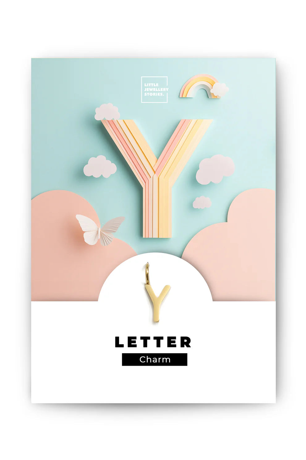 Kette Charm Letter LJS